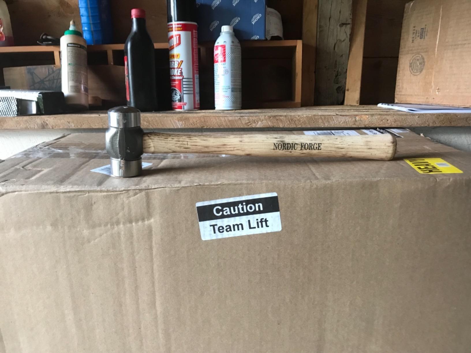 Nordic Forge 2 Lb. Rounding Hammer customer photo 1