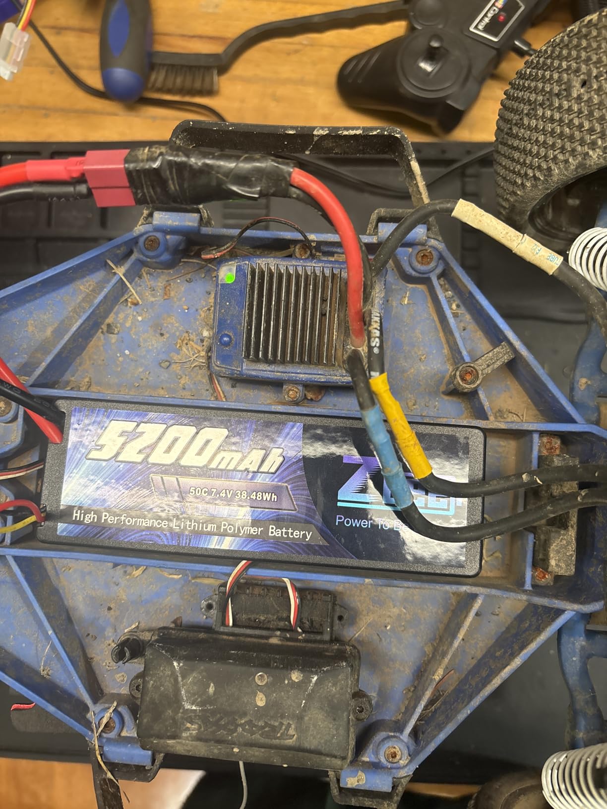 Zeee 7.4V Lipo Battery 2S 50C 5200mAh Lipos Hard Case with T Connector for RC Car Trucks 1/8 1/10 RC Vehicles (2 Packs) customer photo 1
