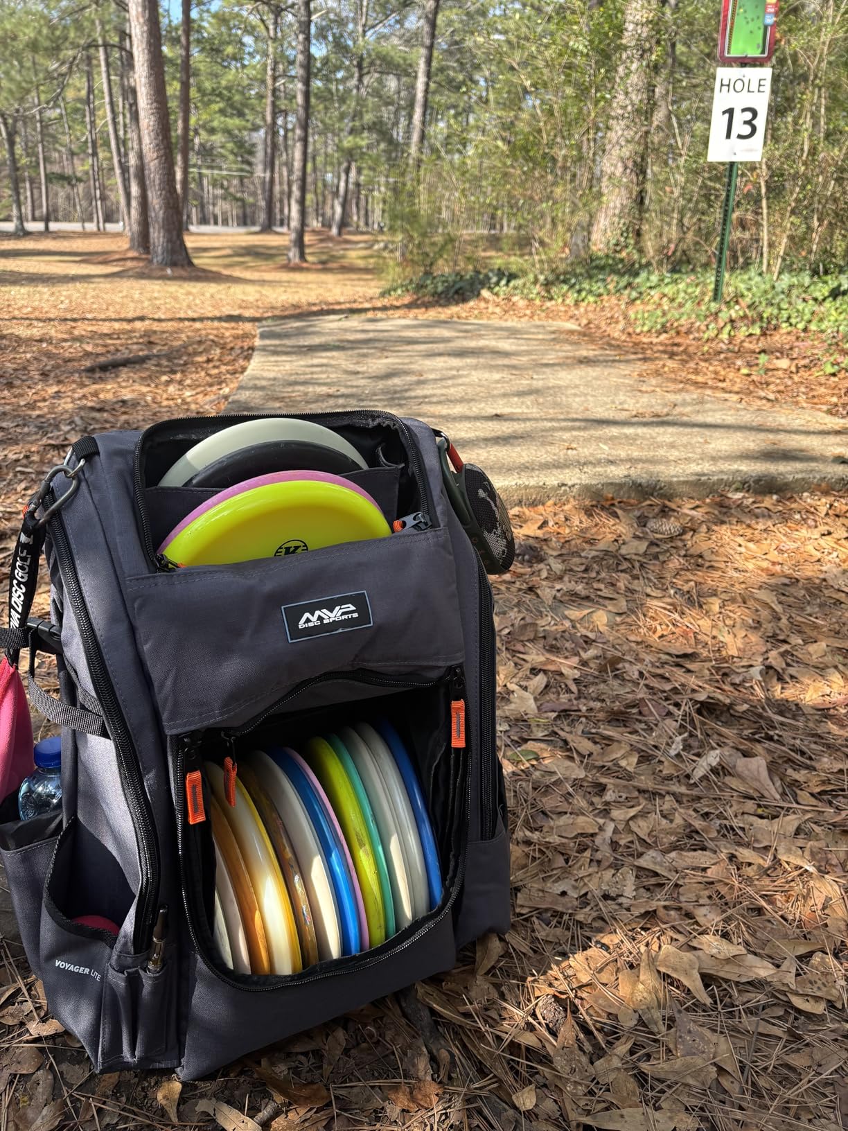 MVP Disc Sports Voyager Lite Backpack Disc Golf Bag (Choose Your Favorite Color) customer photo 2