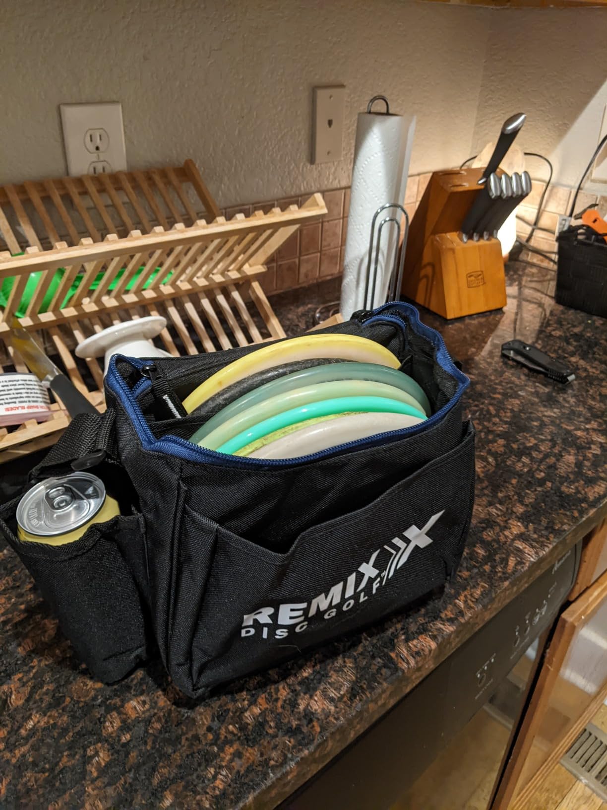Remix Disc Golf Starter Bag - Black customer photo 1
