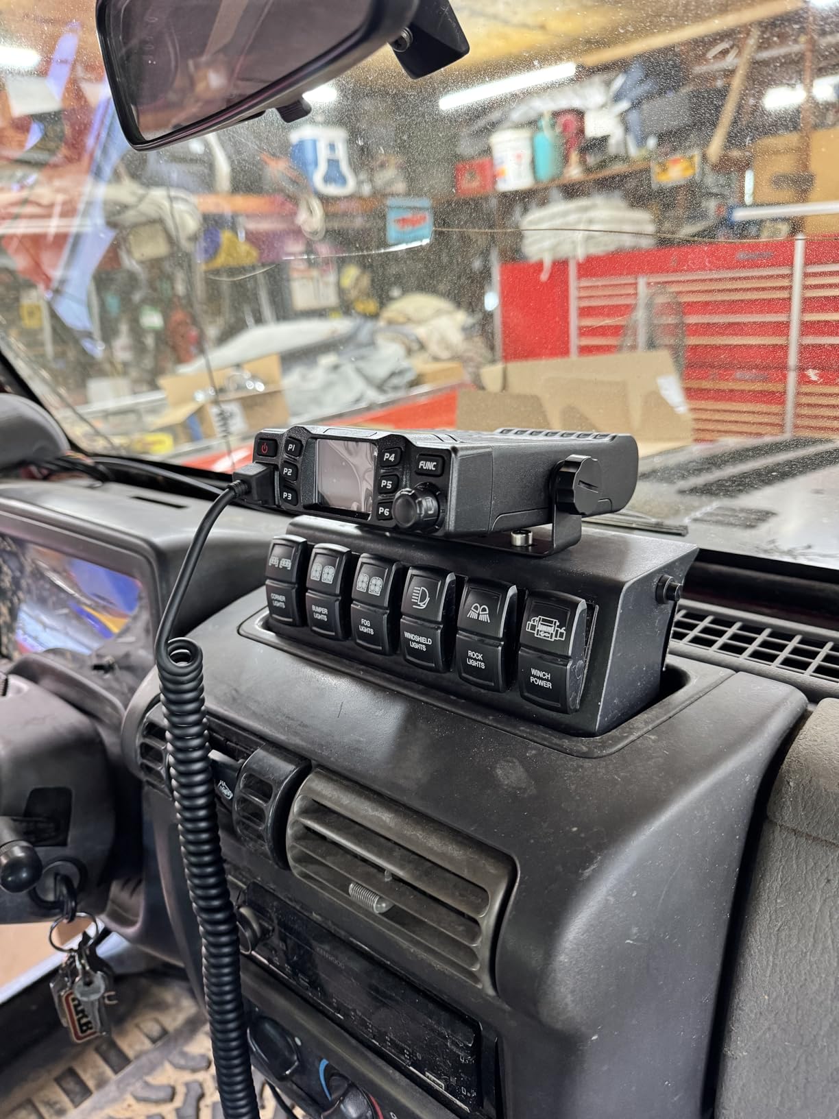 Retevis RT95 Dual Band Mobile Radio, Long Range Ham Radio with Antenna, 180 Degree Rotatable LCD Display, Mic Gain, Chirp, DTMF, 2m 70cm Mini Mobile Transceiver for RV Camping customer photo 1