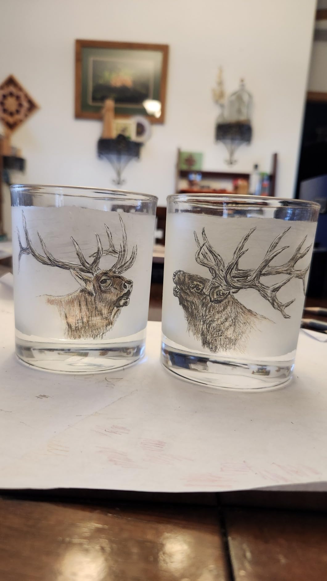 Whiskey Decanter set for Liquor Scotch Bourbon or Wine, Includes 2 Old Fashioned Whisky Glasses customer photo 2