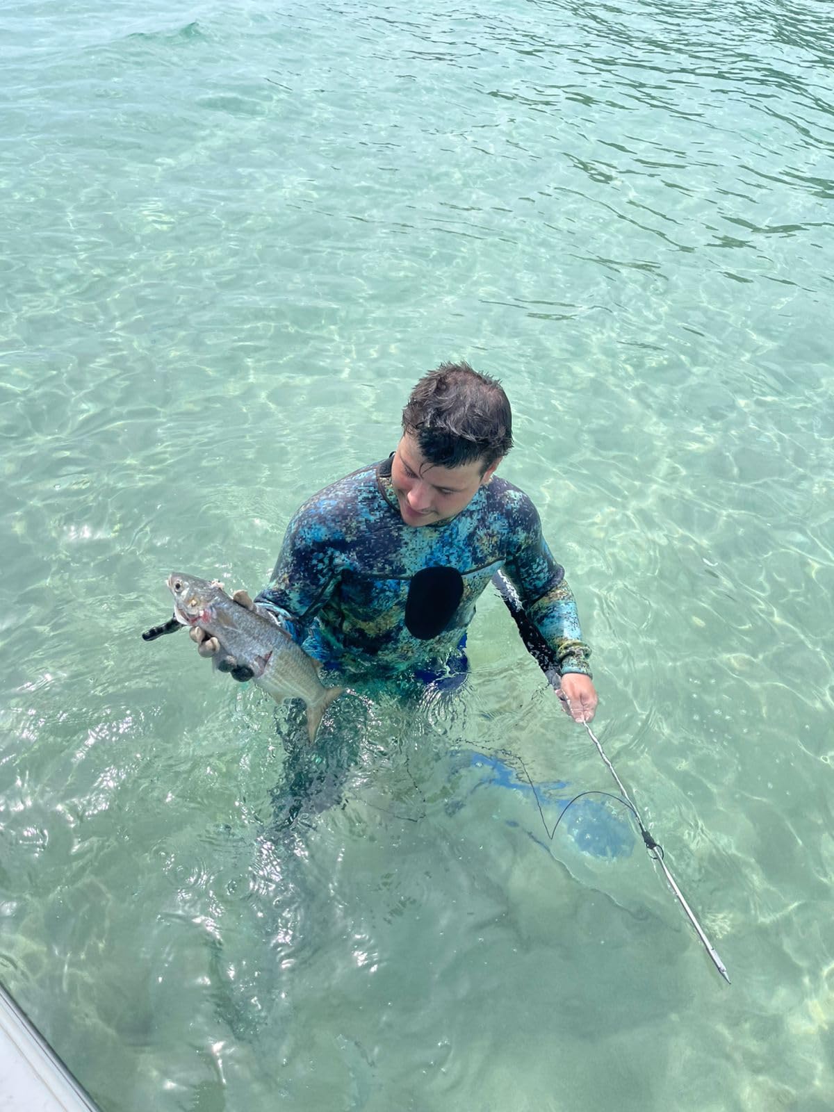Wetsuits Mens 3MM Camo Neoprene Scuba Diving Unisex One Piece Sport Skin Spearfishing Full Suit customer photo 1