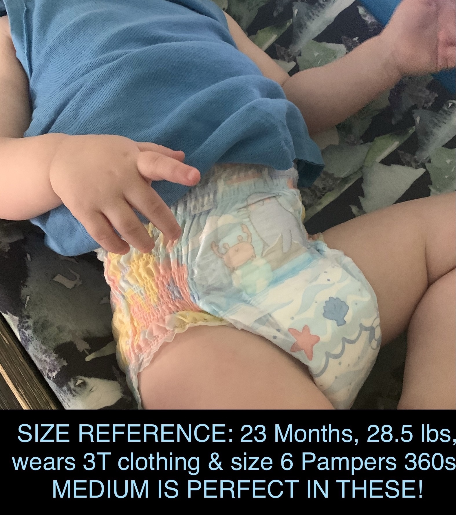 Pampers Swim Diapers - Splashers - Size 2-3, 20 Count, Gap-Free Disposable Baby Swimming Pants customer photo 1