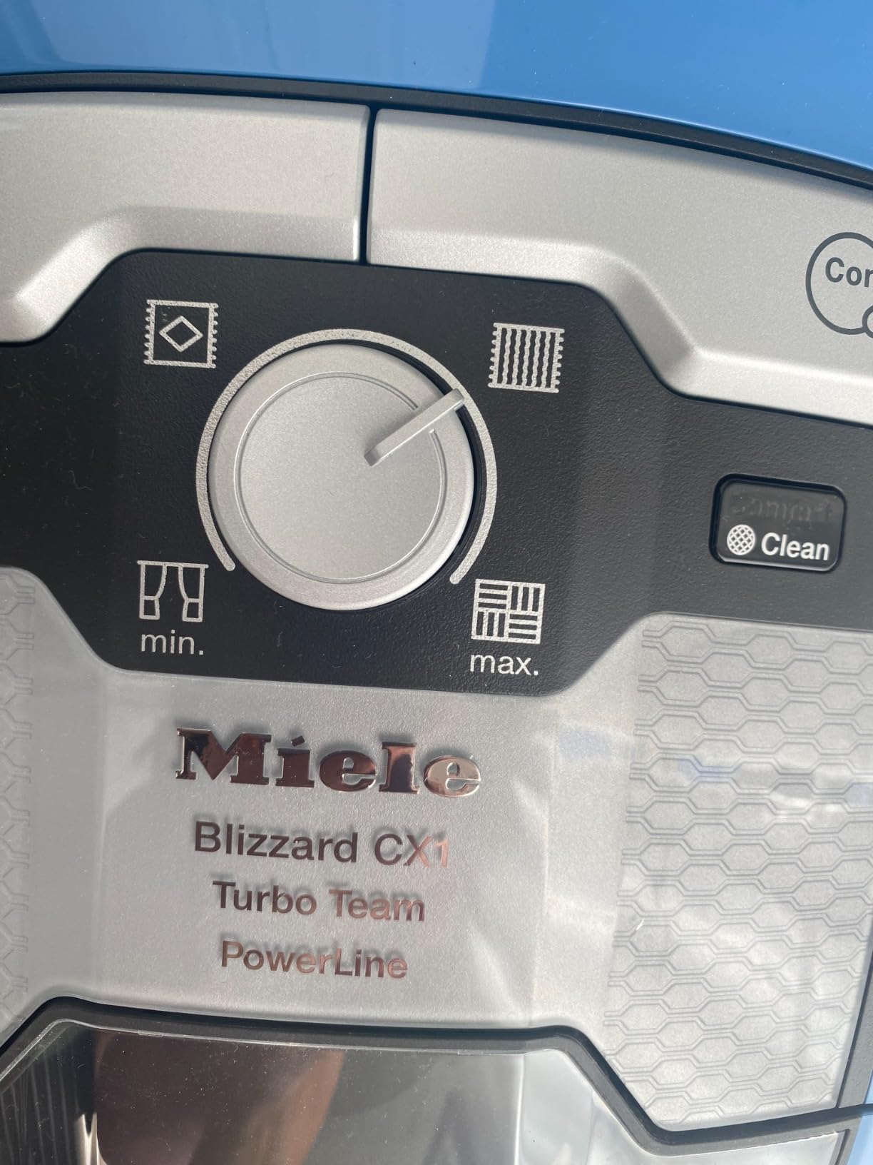 Miele Blizzard CX1 Turbo Team Bagless Canister Vacuum, Tech Blue - Portable, Household customer photo 2