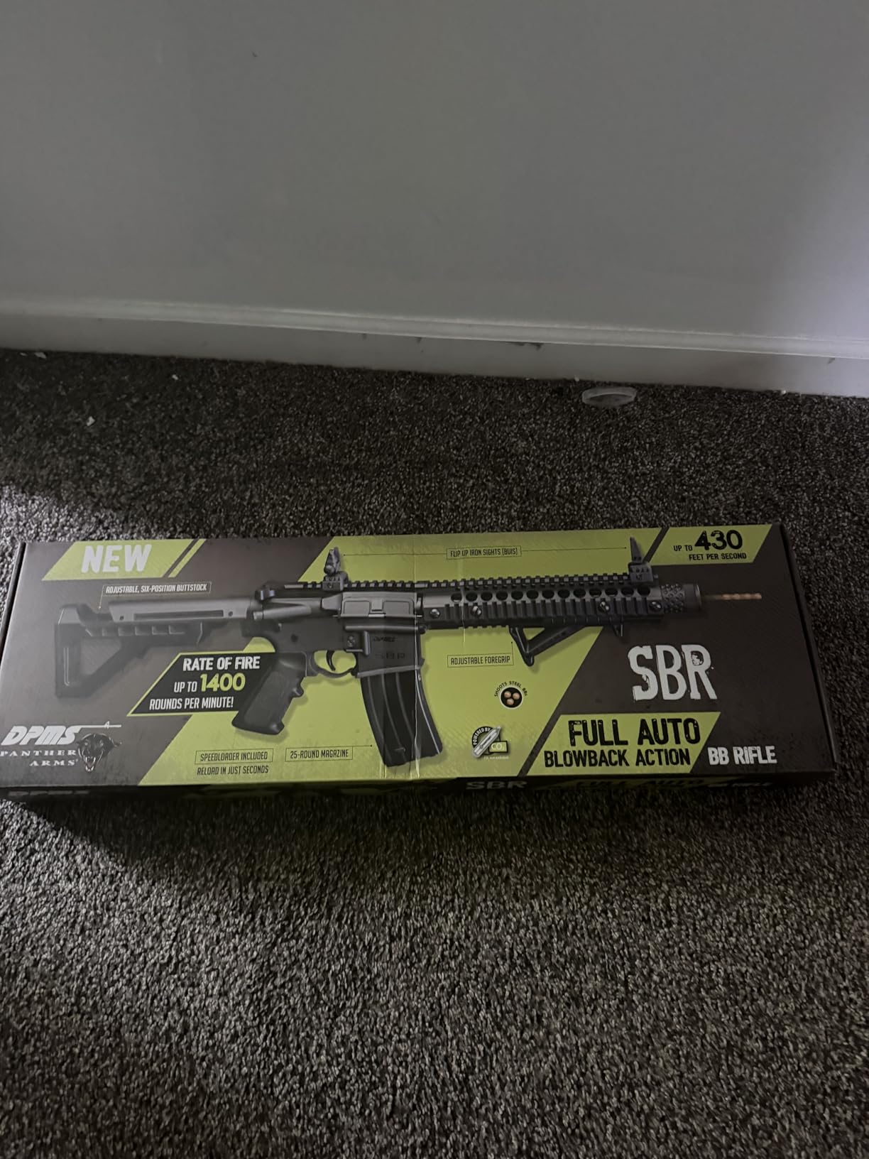 DPMS Full Auto SBR CO2-Powered BB Air Gun with Dual Action Capability customer photo 1