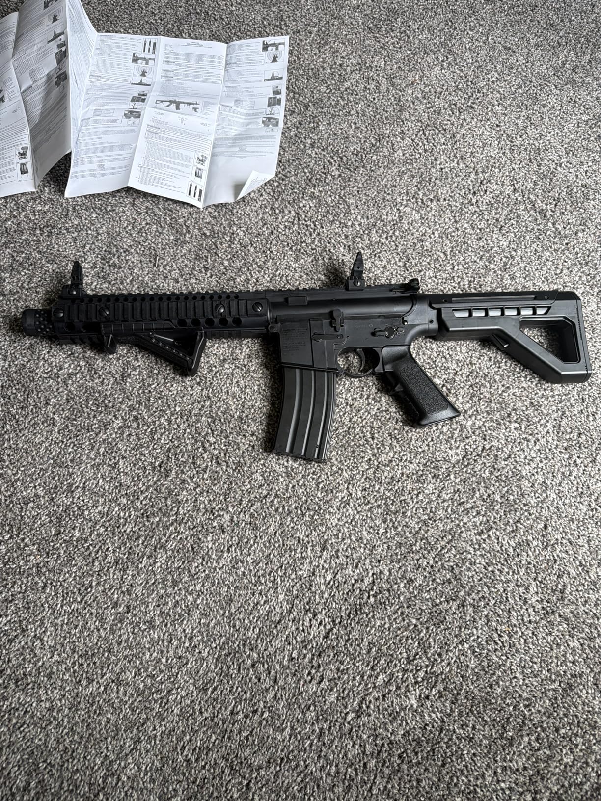 DPMS Full Auto SBR CO2-Powered BB Air Gun with Dual Action Capability customer photo 2