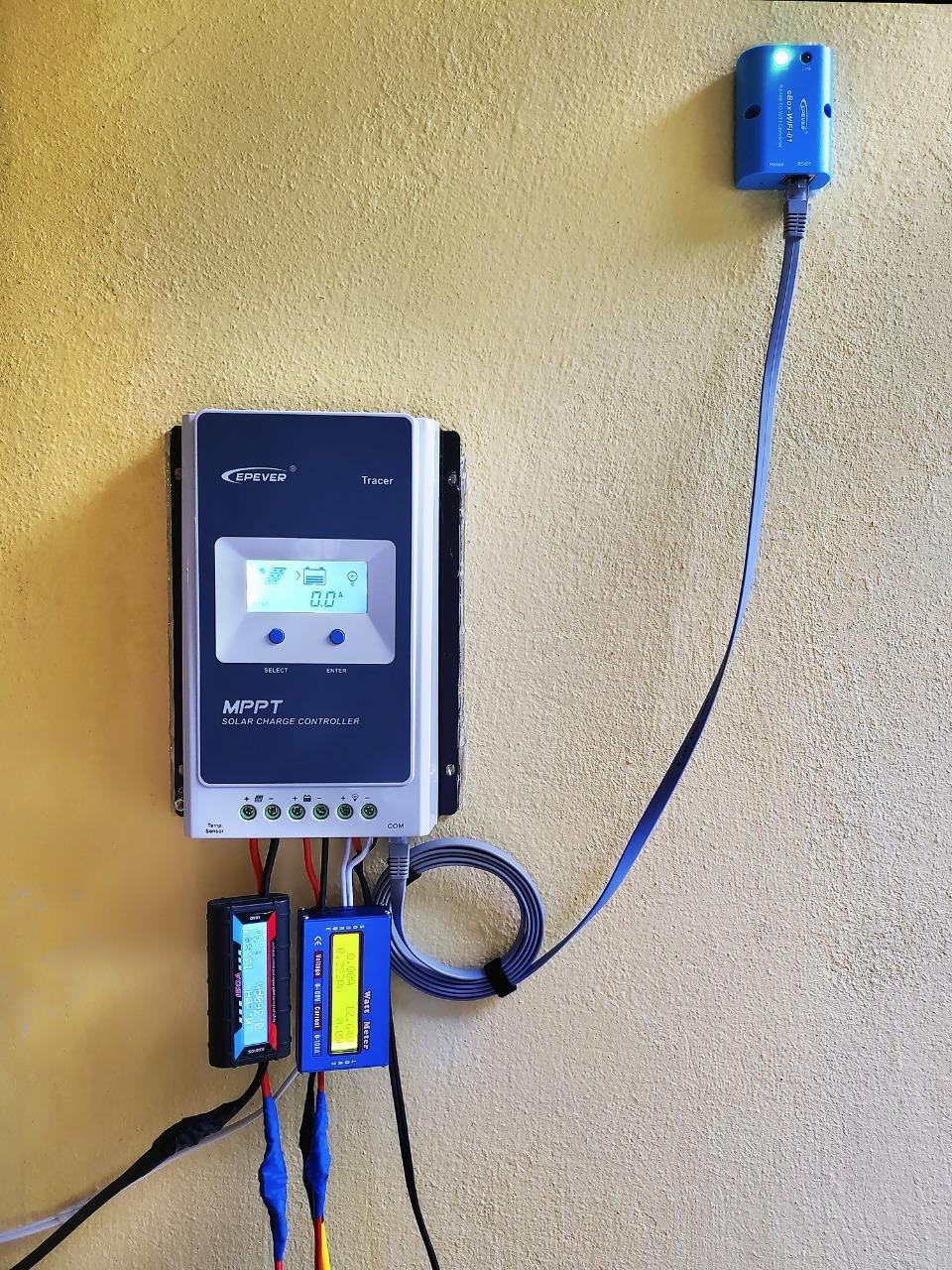 MPPT Solar Charge Controller 30A 12V 24V Auto Max PV 100V Solar Panel Generator Tracer3210AN G3 Common Negative Regulator LCD Display for Gel AGM Flooded Sealed LiFePO4 Lithium (EPEver) customer photo 1