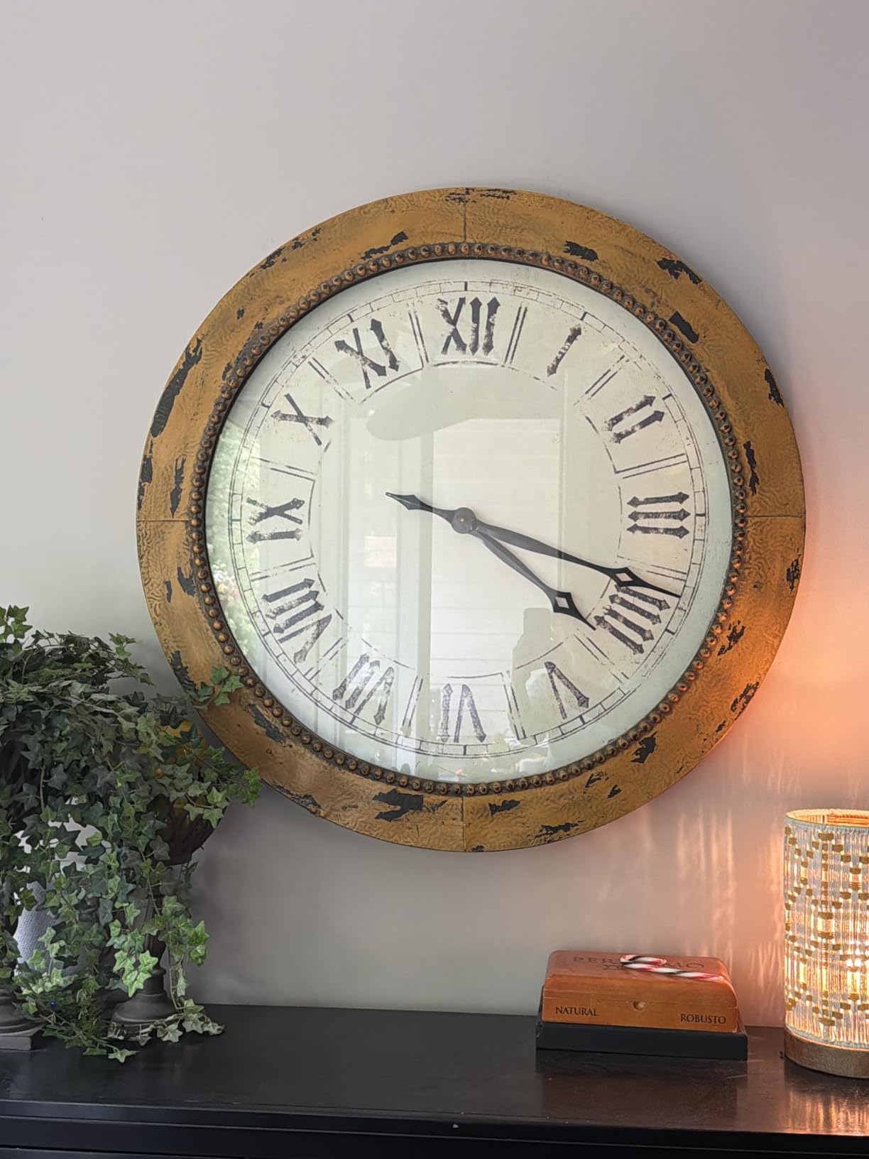 TIKROUND Youngtown High Torque Long Shaft Clock Movement Mechanism with 12 Inch Long Spade Hands customer photo 1
