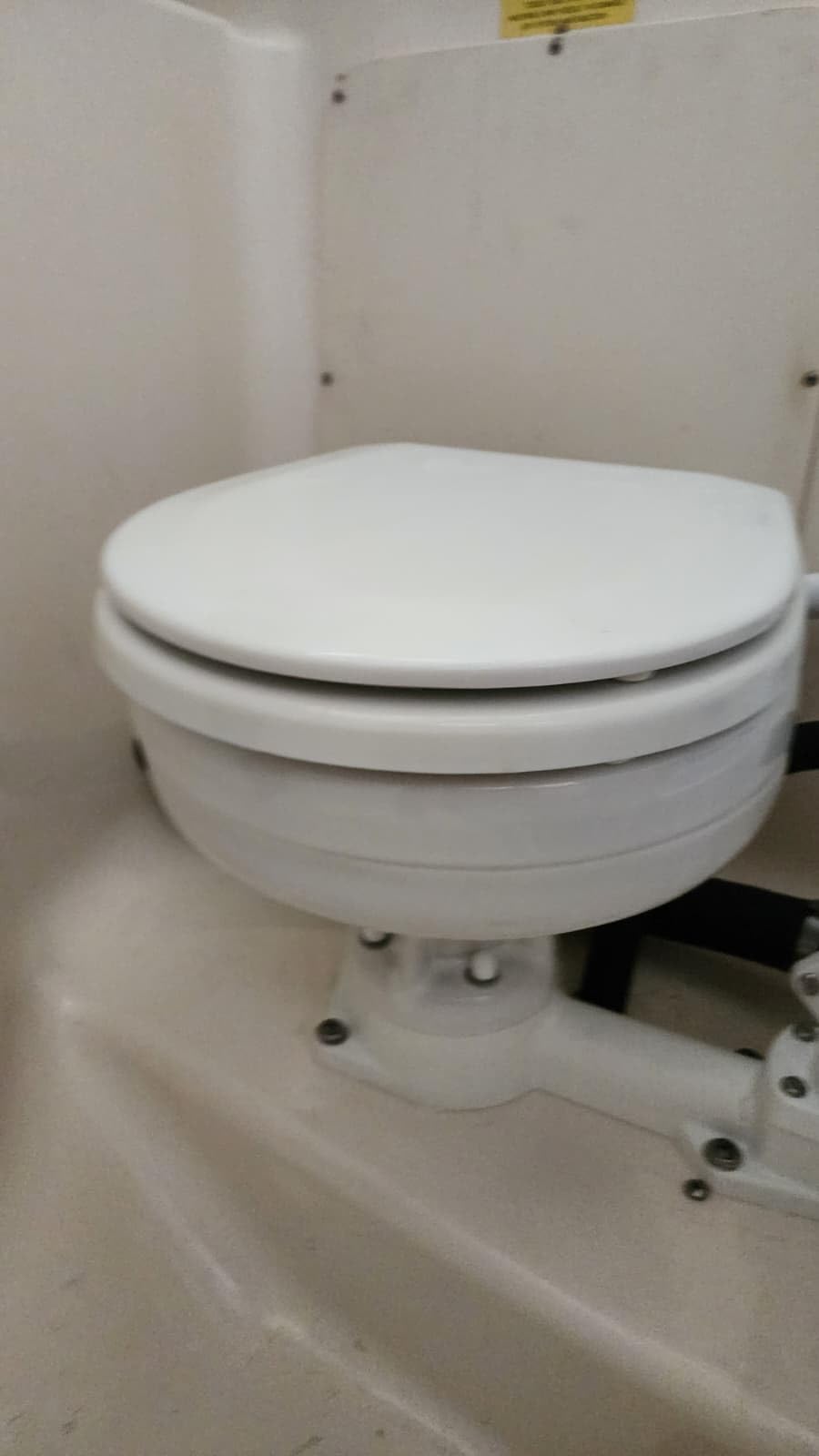 Jabsco Twist n' Lock, Manual Marine Toilet Boating Head customer photo 1