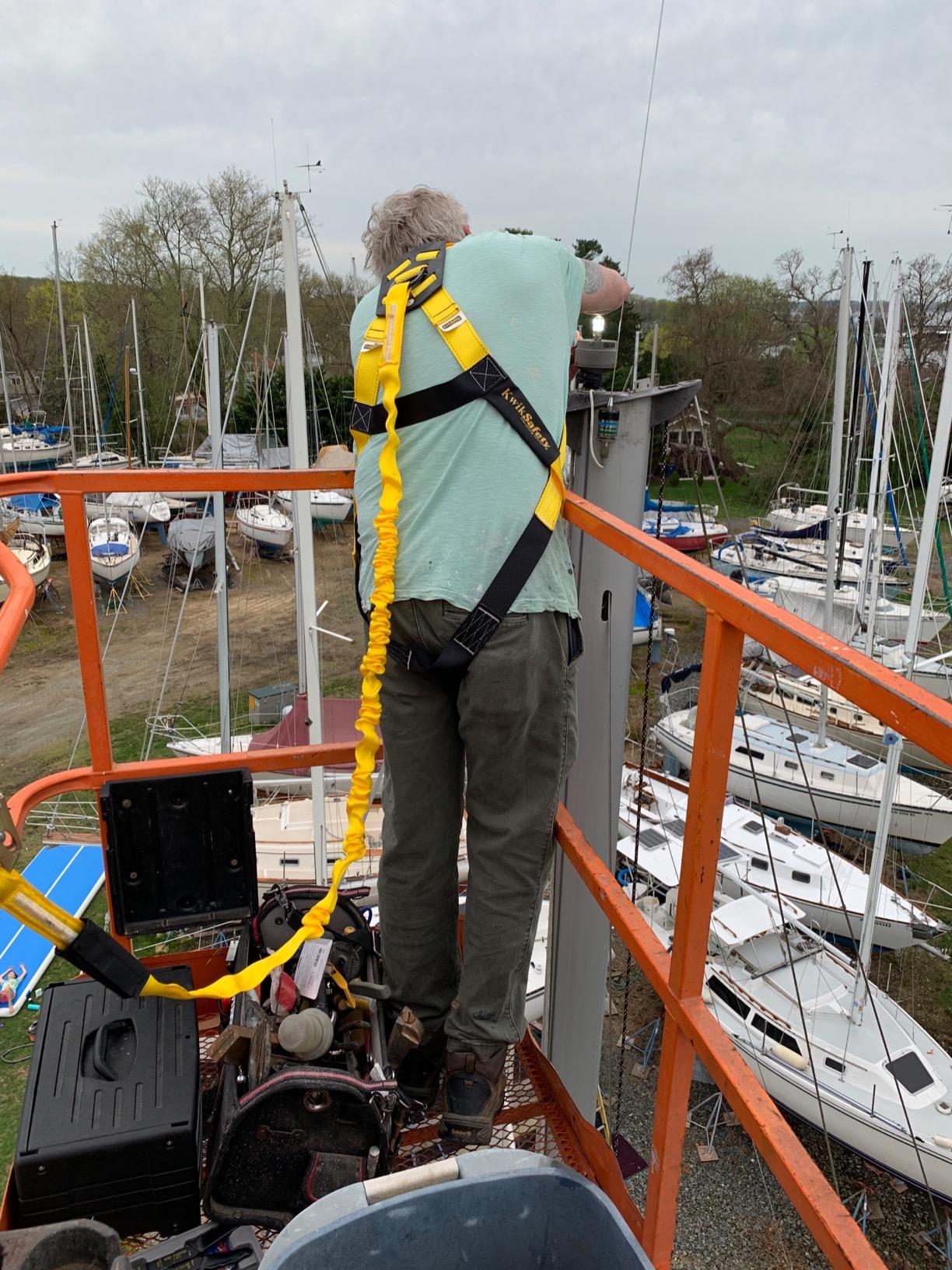 KwikSafety SCORPION Safety Harness [w/Attached 6ft Lanyard] Safety Harness Fall Protection Kit ANSI OSHA customer photo 2