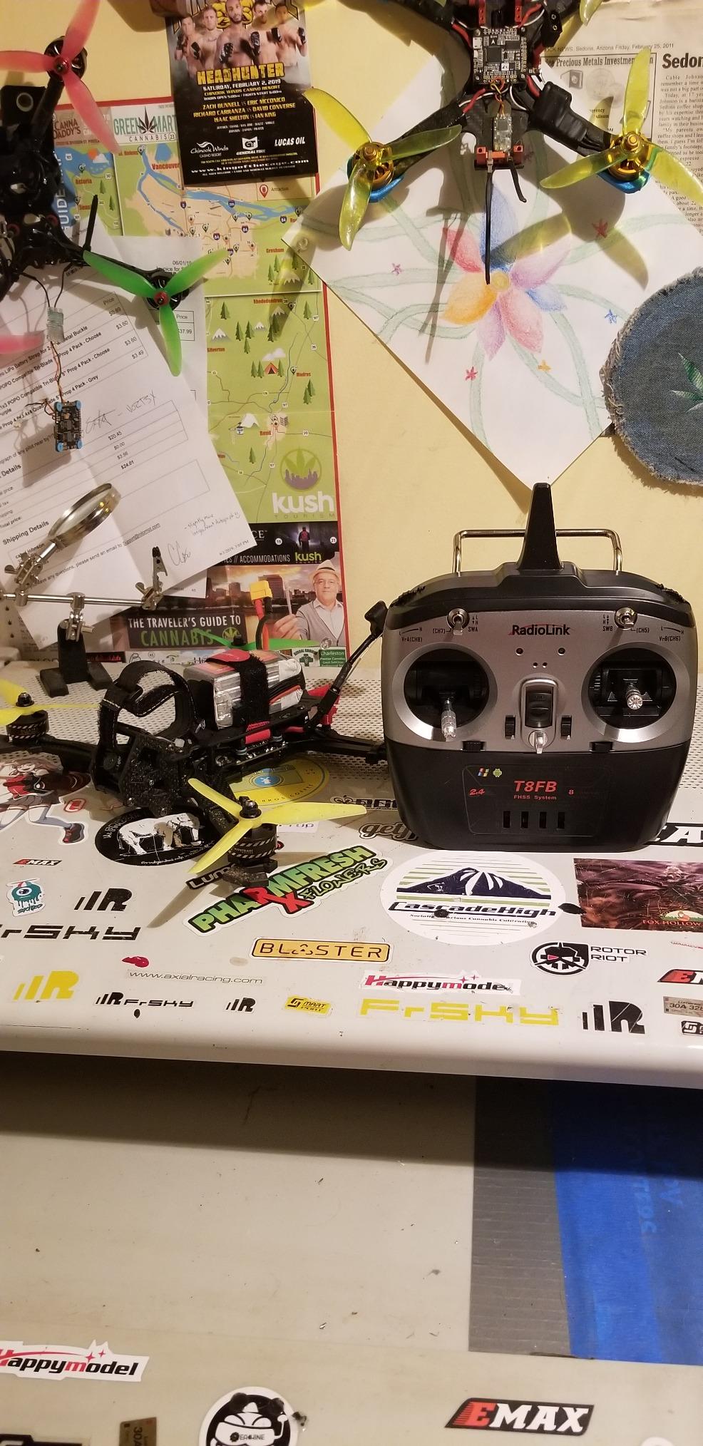 Radiolink T8FB 8 Channels 2.4GHz RC Remote Transmitter and R8EF Receiver APP Parameter Setup Dual Stick Controller for RC Airplane Aircraft Boat Car and More (Mode 2) customer photo 2