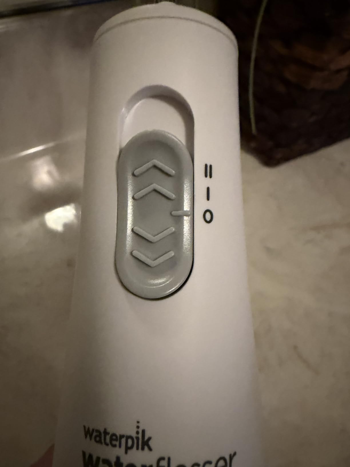 Waterpik Cordless Express Water Flosser, Battery Operated & Portable for Travel & Home, ADA Accepted, Waterproof for Shower Use, White WF-02 customer photo 2