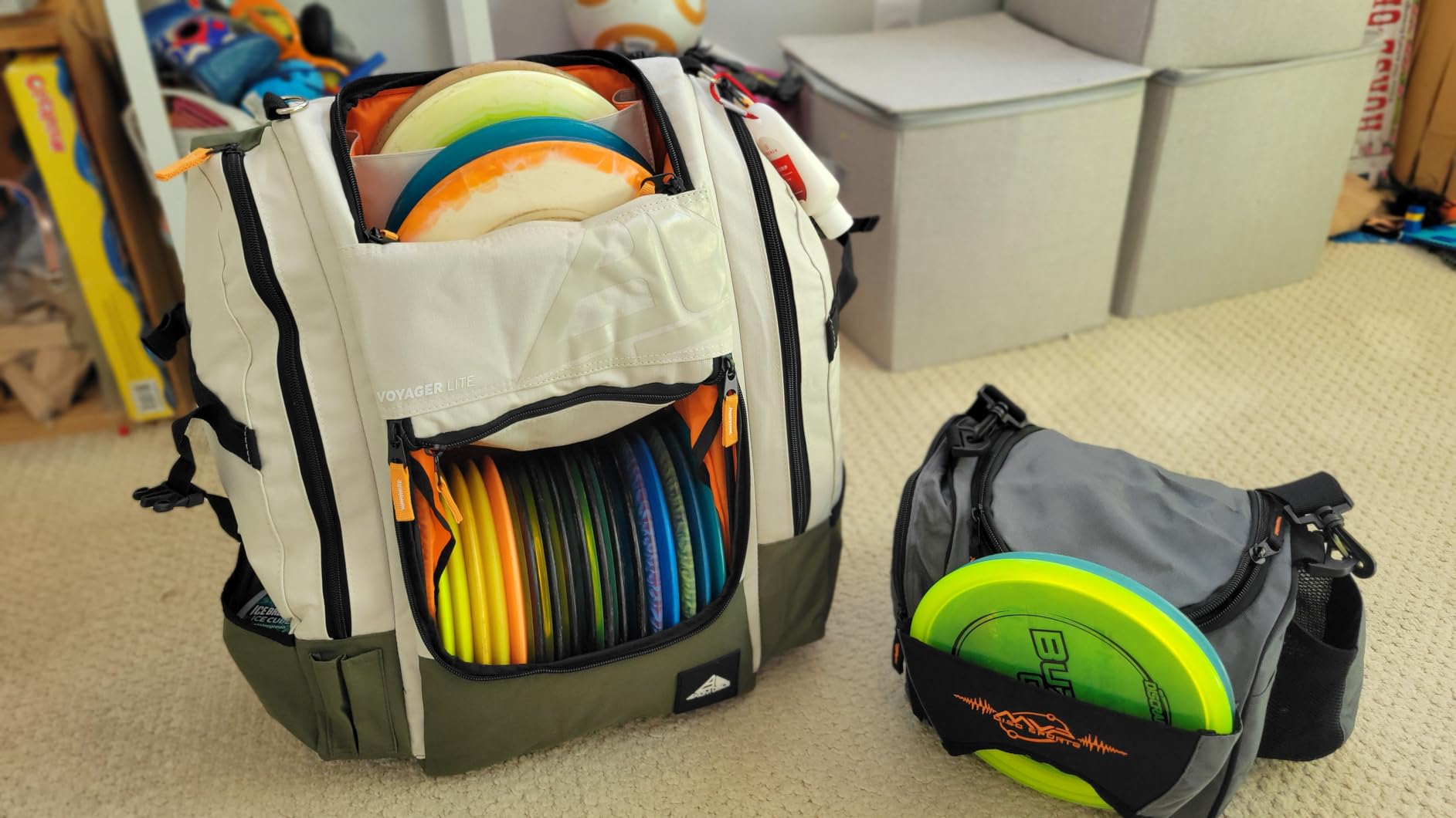 MVP Disc Sports Beaker Competition Disc Golf Bag (Choose Your Favorite Color) customer photo 1