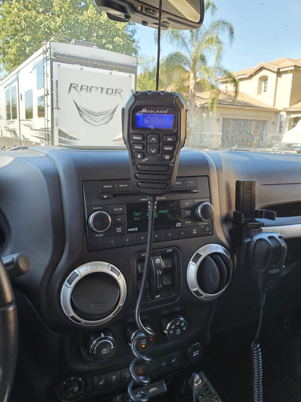 Midland - MXT275 MicroMobile GMRS Radio - 15 watts Two-Way Radio with Integrated Control Microphone - Overland Caravanning Tractors - Detachable External Magnetic Mount Antenna - 8 Repeater Channels customer photo 2