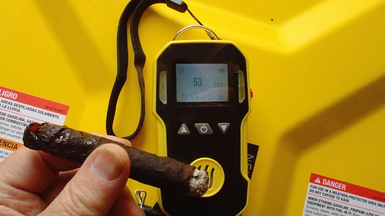 Carbon Monoxide Detector CO Analyzer + Pump by Forensics | USA NIST Calibration | Water, Dust & Explosion Proof | USB Recharge | 0-1000 ppm | customer photo 1
