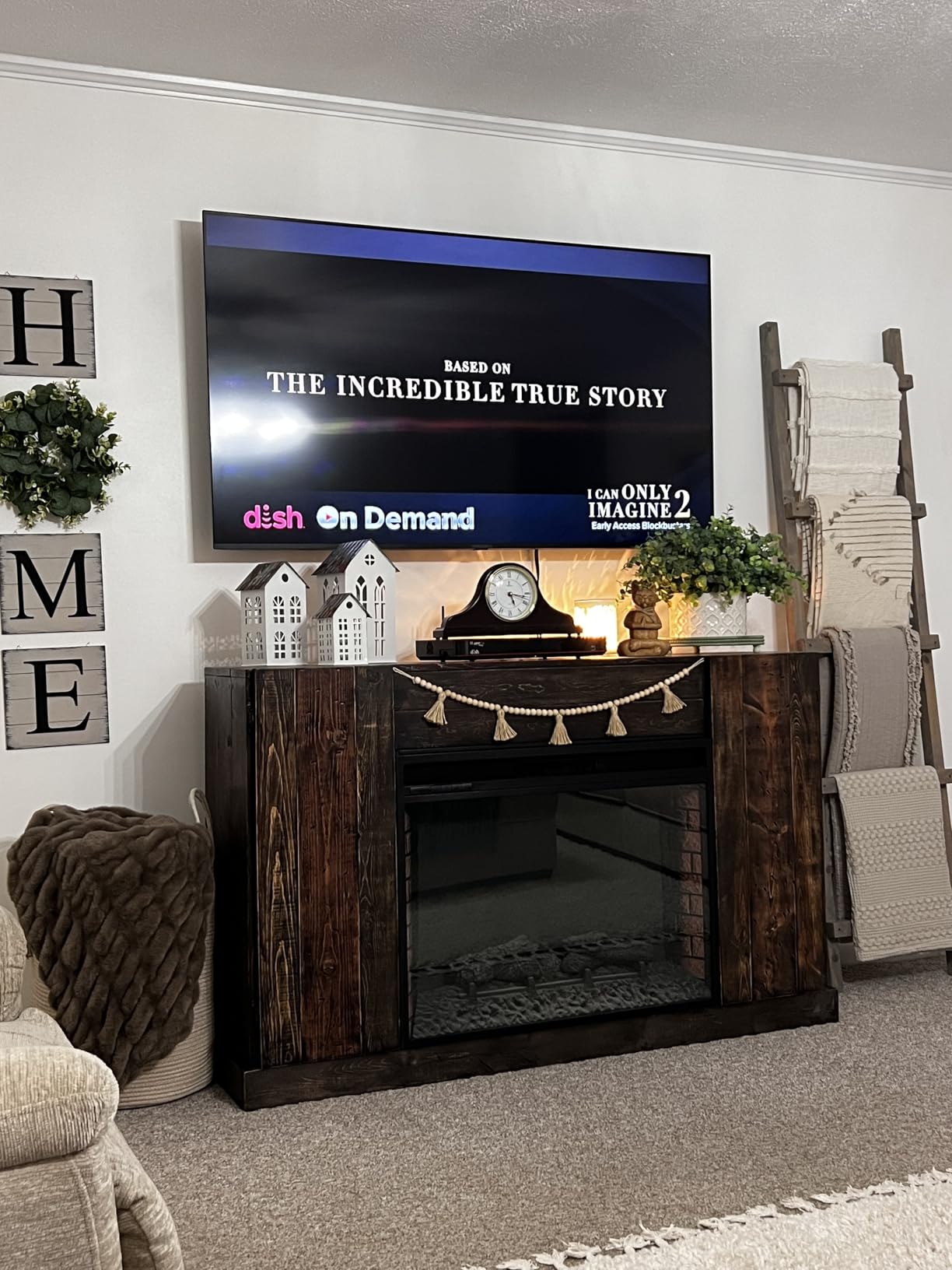 Mantel Clock Battery Operated - Wooden Mantle Clock 15x7.5 - Silent, Non-Chiming, Made of Solid Wood & Easy to Read - for Living Room Decor Above Fireplace, Office, Shelf, Table & Home Decor Gift customer photo 1