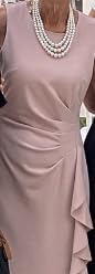 Anne Klein Women's Pearl Collar Necklace, Statement Fashion Jewelry with Pearl Accents and Adjustable Extender for Everyday and Dress Wear customer photo 1