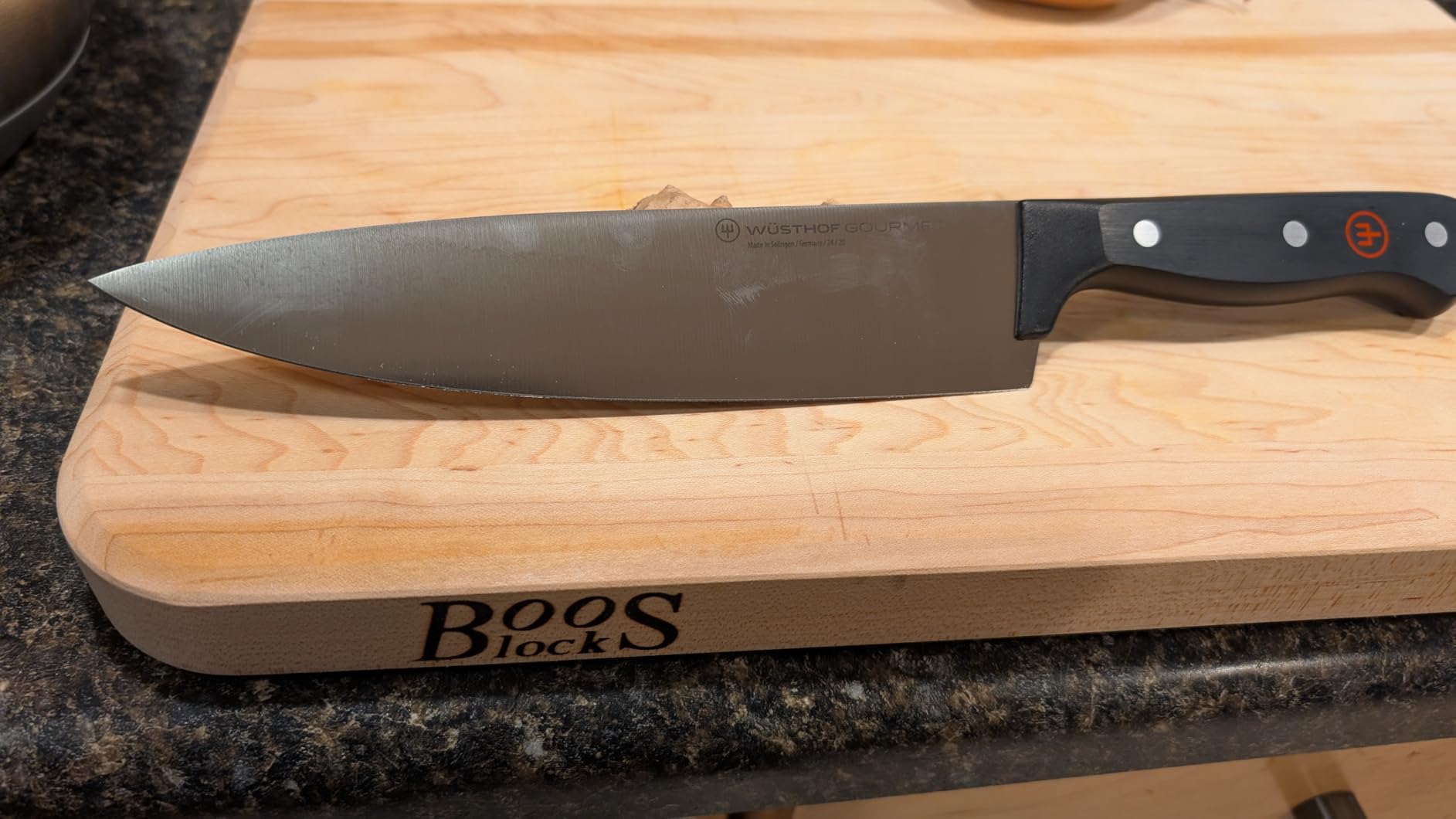 John Boos Chop-N-Slice Series Rectangular Maple Cutting Board, 20