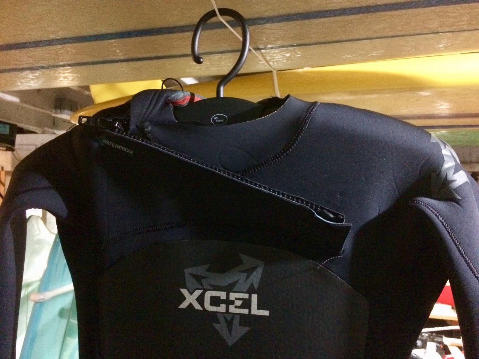 Ho Stevie! Wetsuit Hanger - Wet Suit Dries Faster, No Shoulder Stretching - Vented Shoulder Support Hanger for All Wetsuits customer photo 2