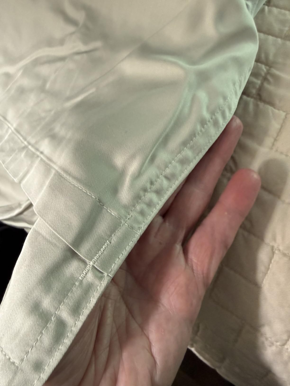 Pure Bamboo King Sheets, Genuine 100% Organic Viscose Derived from Bamboo Bed Sheet Set, Luxuriously Soft & Cooling, Double Stitching, 2 Year Quality Promise (King, Sterling Blue) customer photo 1