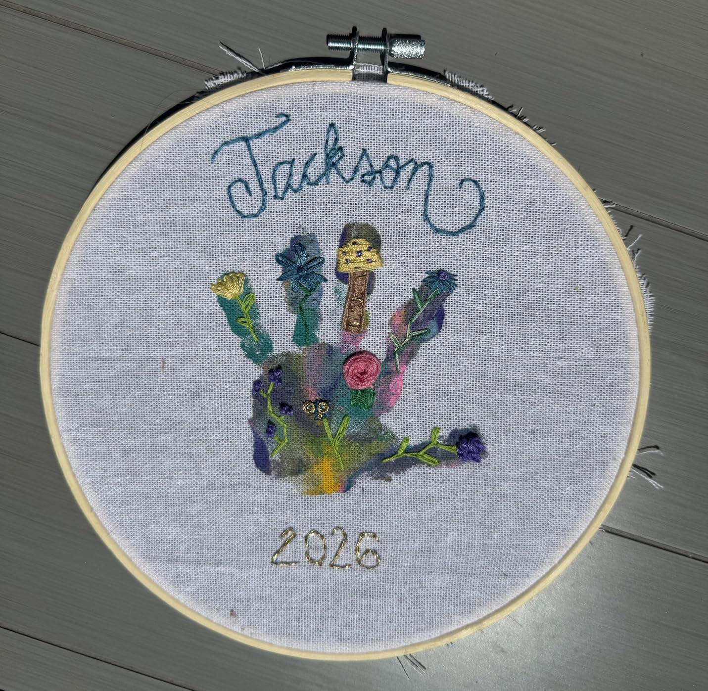 Caydo 12 Pieces 6 Inch Embroidery Hoops Set Bulk Circle Cross Stitch Hoop Round Ring customer photo 2