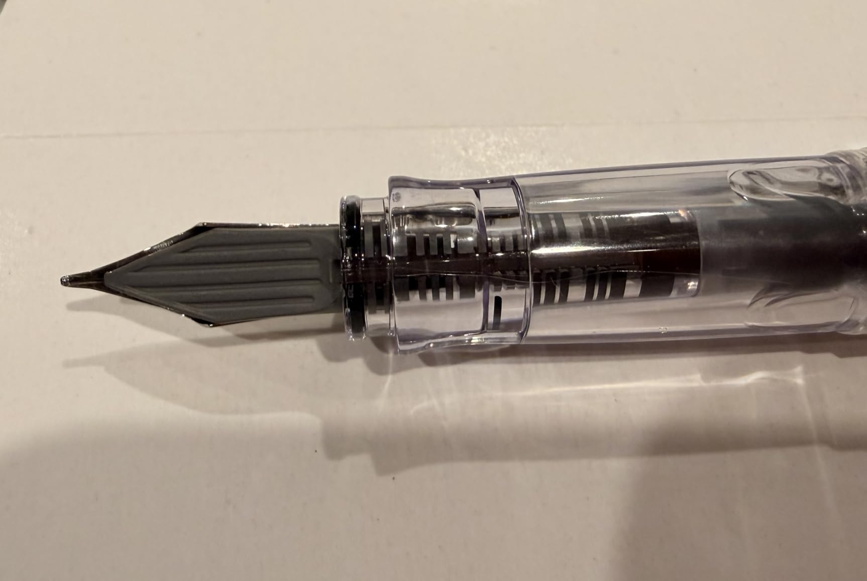 Pilot Kakuno Fountain Pen, Clear Barrel, Medium Nib, 0.5mm, Pilot Kakuno Fountain Pen Extra Fine customer photo 1