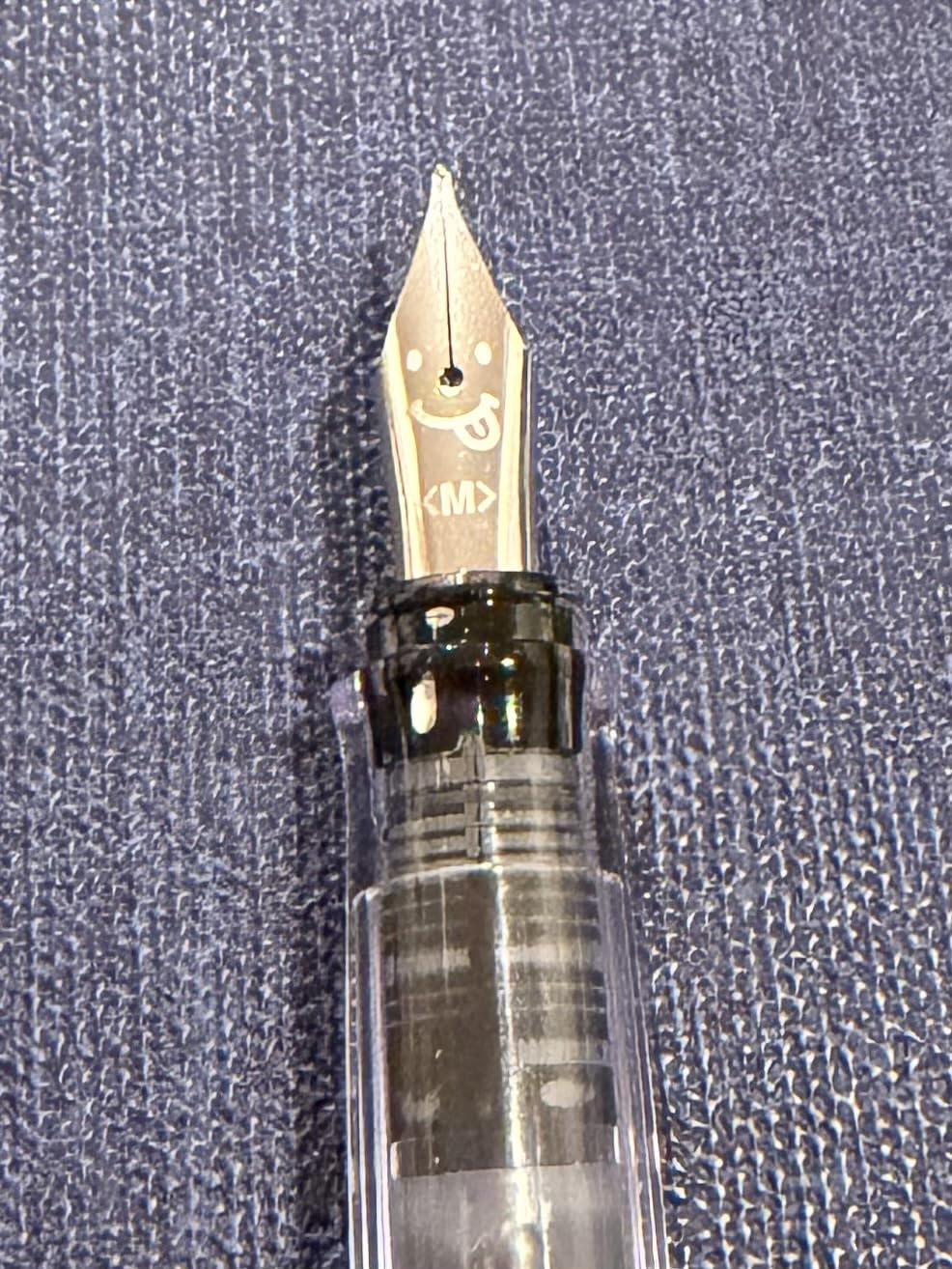 Pilot Kakuno Fountain Pen, Clear Barrel, Medium Nib, 0.5mm, Pilot Kakuno Fountain Pen Extra Fine customer photo 2