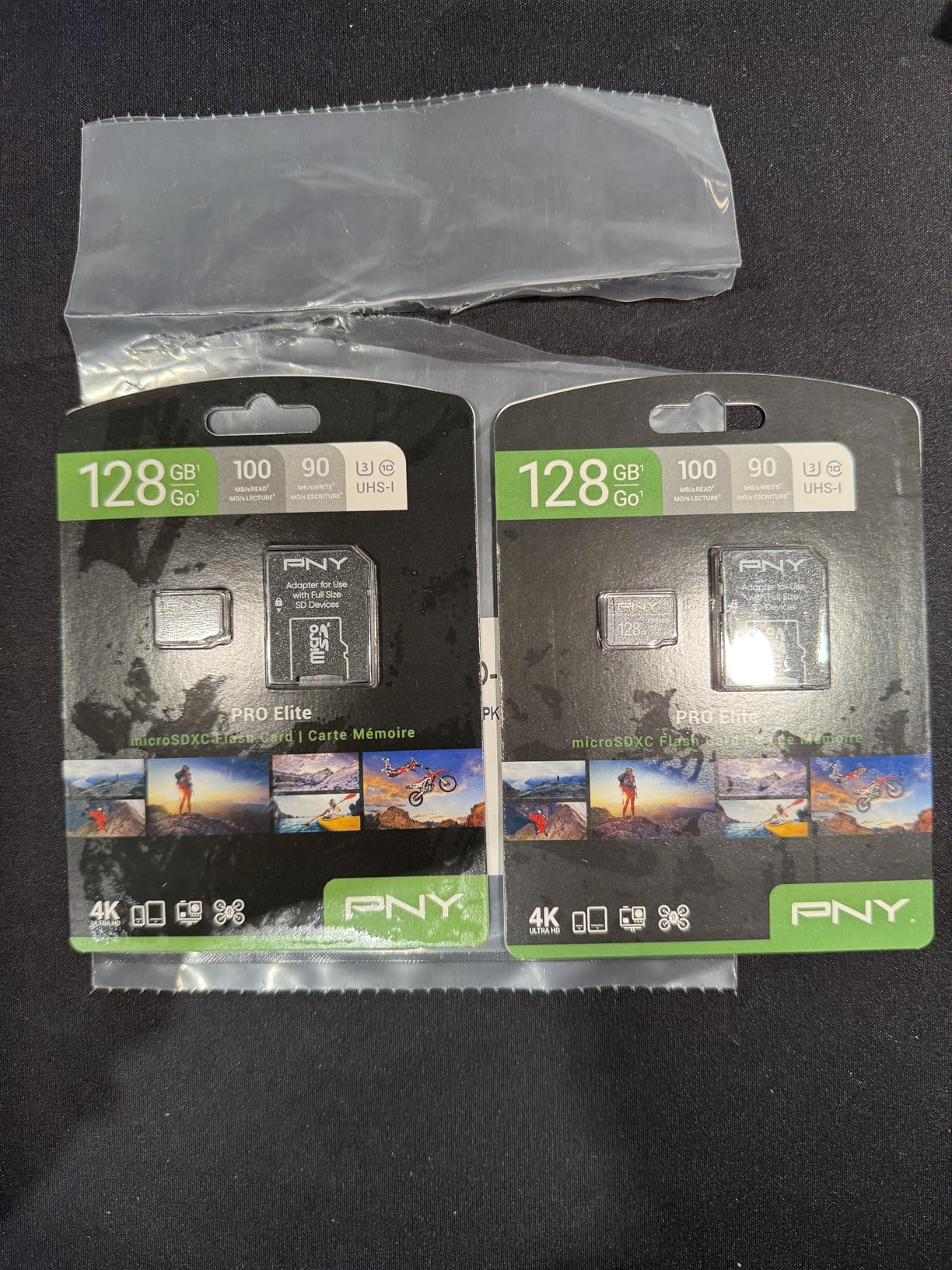 PNY 512GB PRO Elite Class 10 U3 V30 microSDXC Flash Memory Card - 100MB/s, Class 10, U3, V30, A2, 4K UHD, Full HD, UHS-I, Micro SD customer photo 1