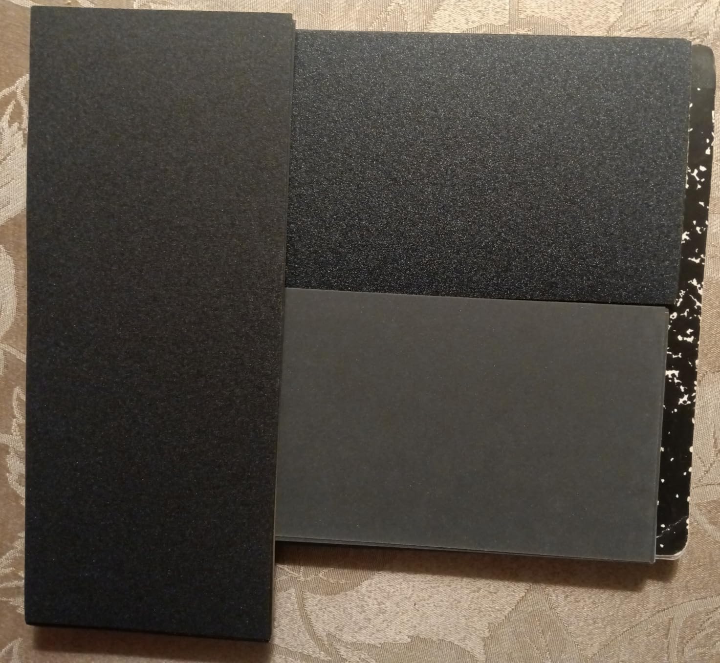 45PCS Sandpaper, Atosun Premium Wet Dry Waterproof Sand Paper, 120 to 5000 Assorted Grit Sanding Paper for Wood Furniture Finishing, Metal Sanding and Automotive Polishing, 9 x 3.6 Inches customer photo 1