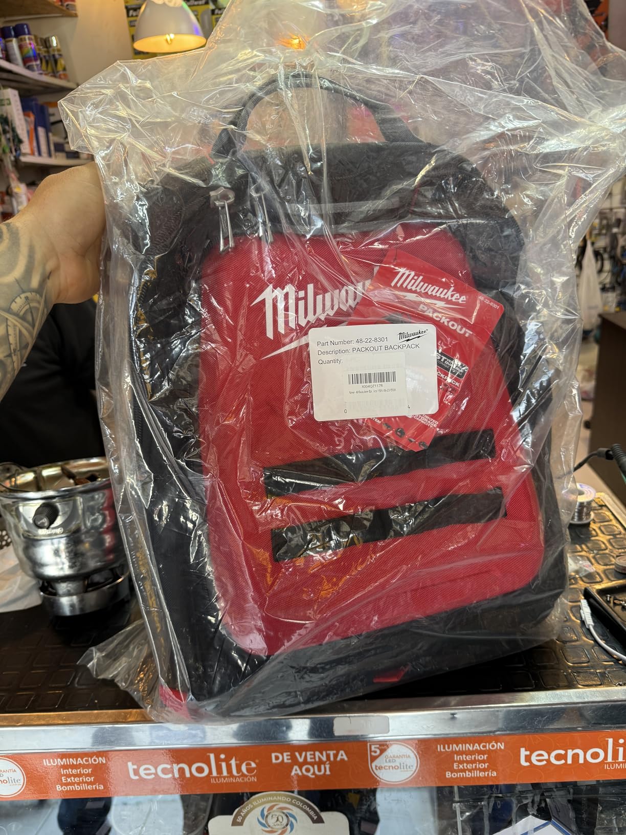 Milwaukee Backpack JOBSITE 48 Pockets 15IN 48-22-8301 customer photo 2