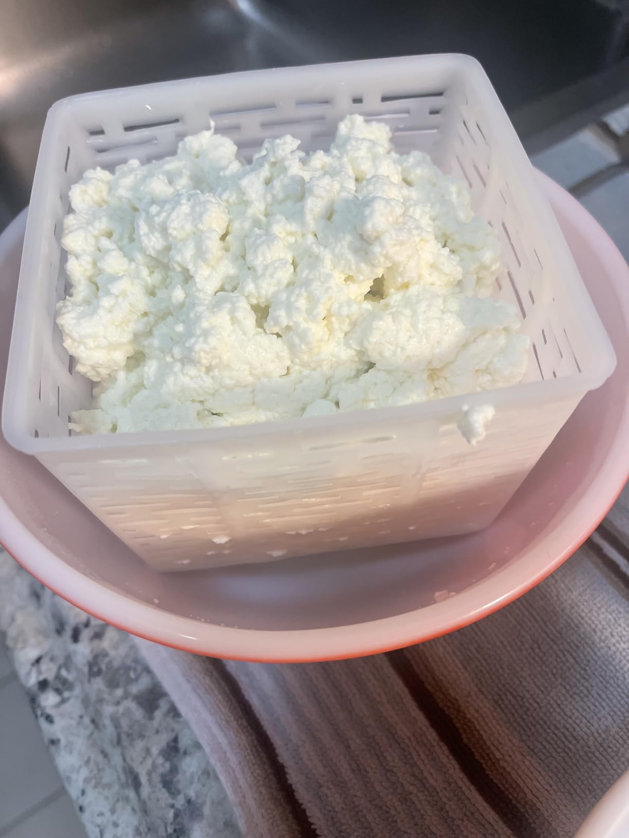 Country Trading Co. Cheese Molds Set of 3 for Making Blue and Hard Cheeses at Home - Quality Italian Baskets to Make Gorgonzola Colby Gouda Cheddar or DIY Organic Vegan Nut Cheese Maker customer photo 1