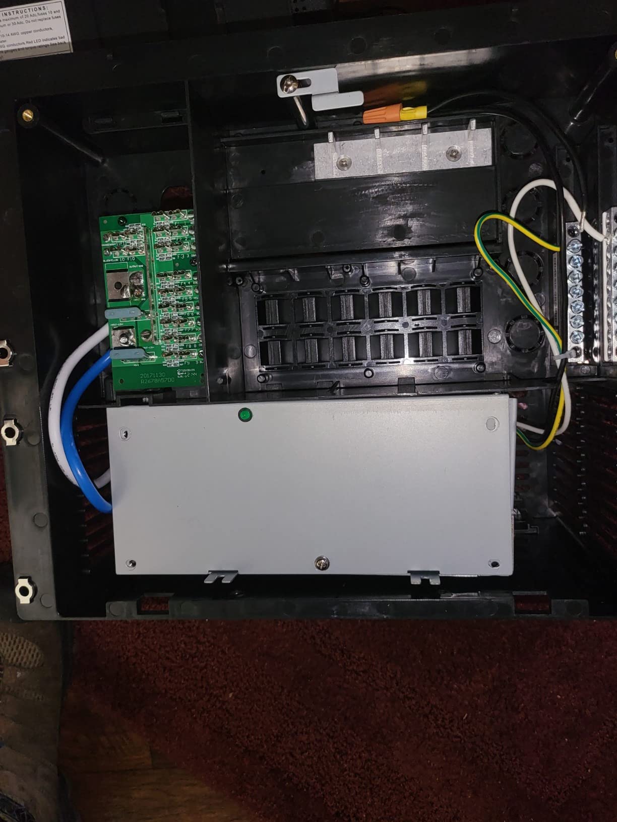 PowerMax Converters PPC-30-55LK RV AC & DC Power Distribution Center with 30 Amp AC and 12 Volt DC Panel customer photo 2