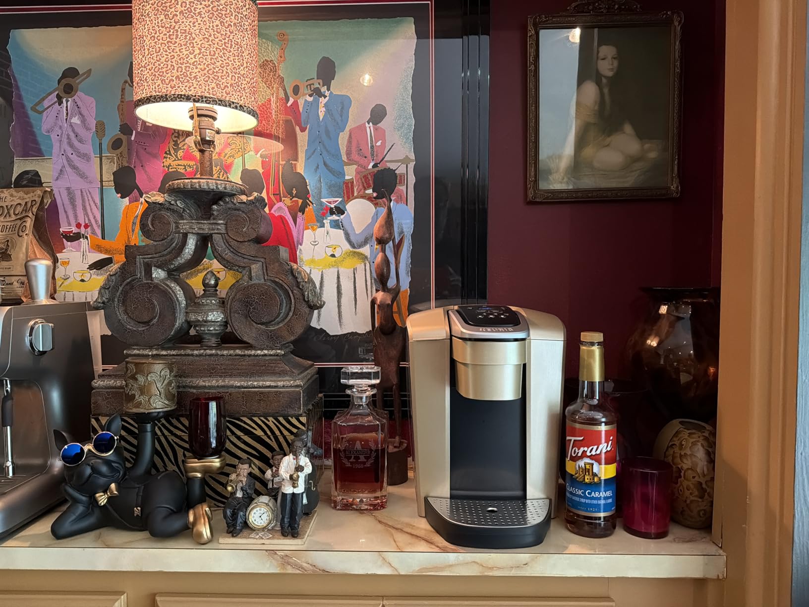 Keurig K-Elite Single Serve K-Cup Pod Coffee Maker, with Strength and Temperature Control, Iced Coffee Capability, 8 to 12oz Brew Size, Programmable, Brushed Gold customer photo 2