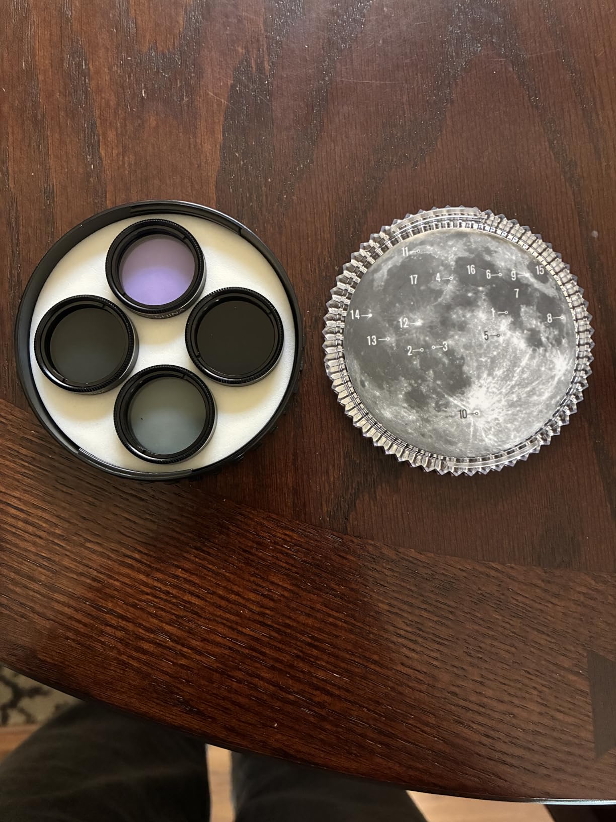 Celestron 94107 Variable Polarizing Moon Filter - Reduces Brightness and Glare, Compatible with 1.25