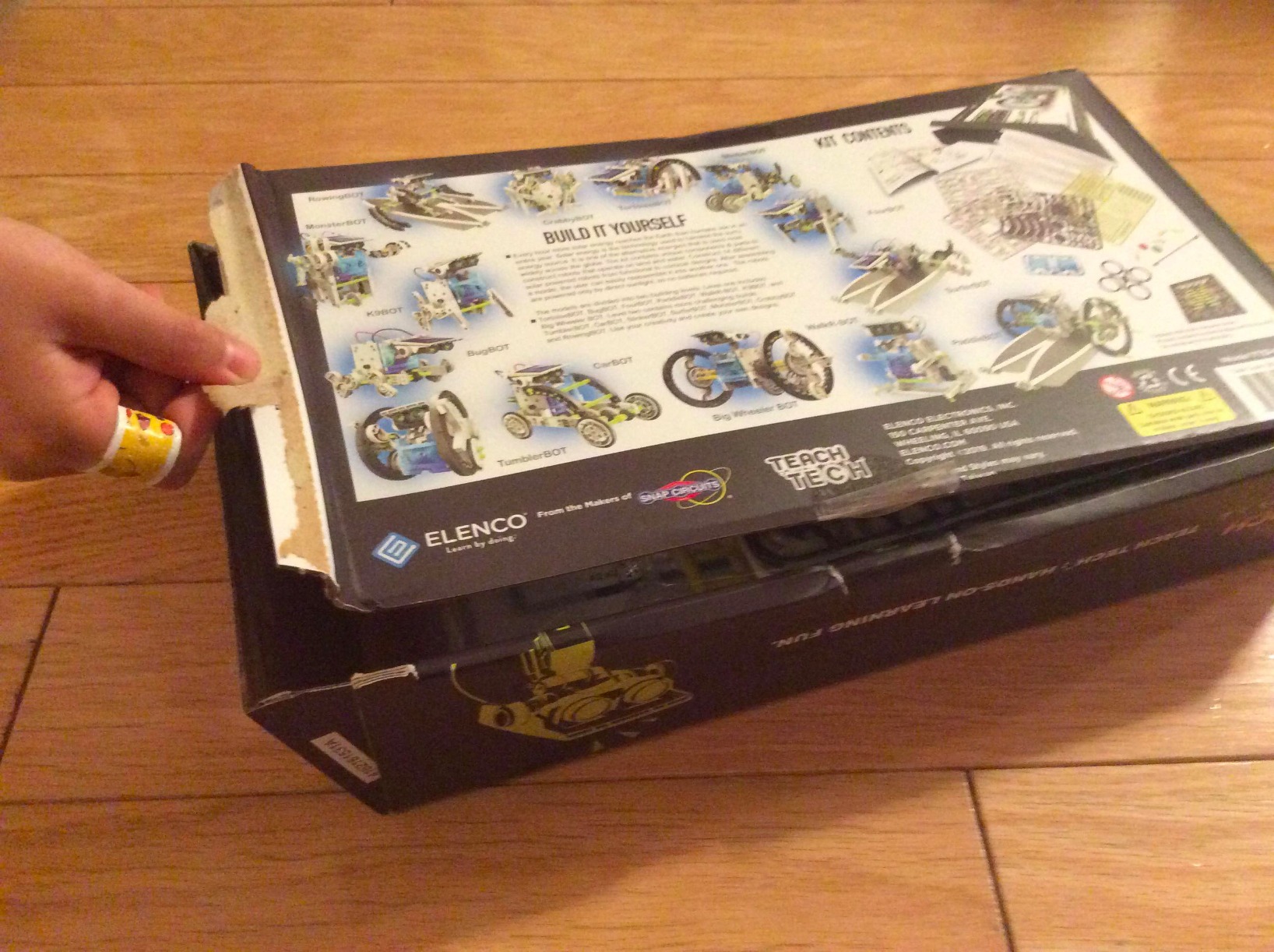 Teach Tech SolarBot.14, Transforming Solar Robot Kit, STEM Learning Toys for Kids 10+ customer photo 2