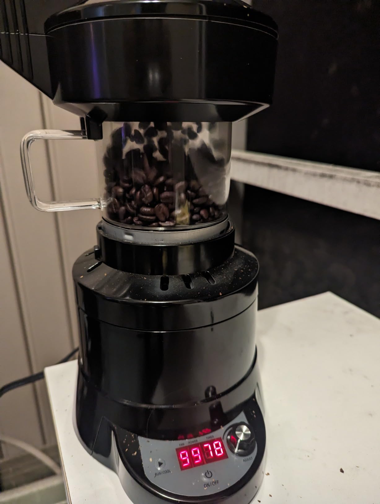 SR540 Automatic Coffee Bean Roaster | Roast Coffee At Home | Variable Heat Settings | Convection Fan Control | Digital Status Display | Speed Roasting System customer photo 1