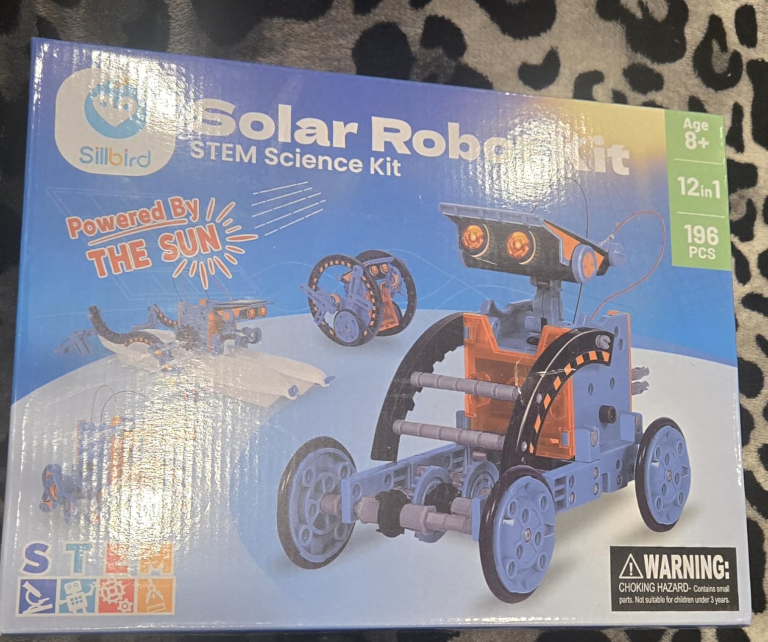 Sillbird 12-in-1 Solar Robot Building Kit STEM Gift for Boys Aged 8-13, DIY Science Educational Robotic Toys for Kids Teens Birthday, Powered by the Sun with 190 Pieces customer photo 2