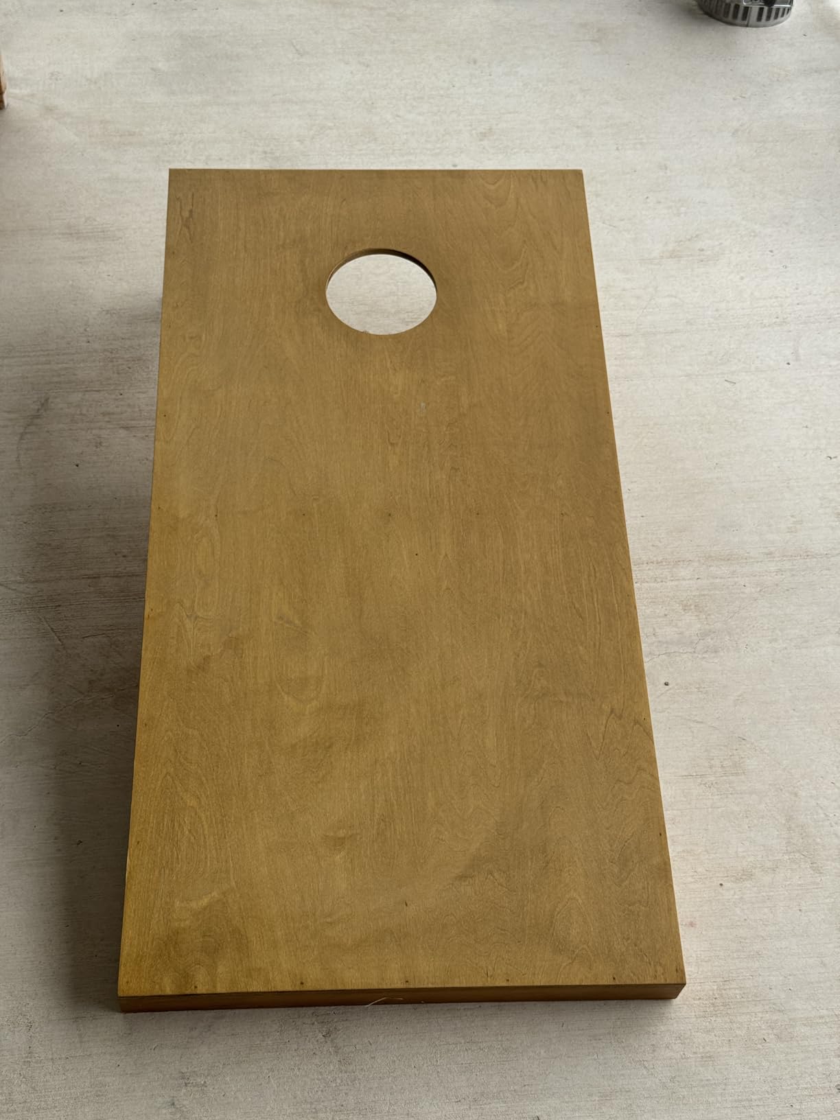 GoSports 4 ft x 2 ft Regulation Size Wooden Cornhole Boards Set with Light Brown Finish - Includes Carrying Case (Choose Your Colors) customer photo 1