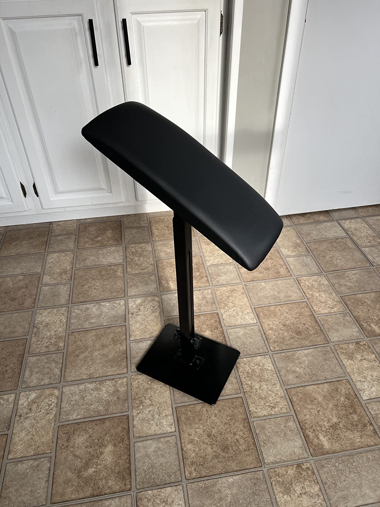 CAKMSMAO Square Tattoo Arm Rest Stand, Arm Rest Tattoo, Arm Rest for Tattooing, Adjustable Height and with PU Leather customer photo 1