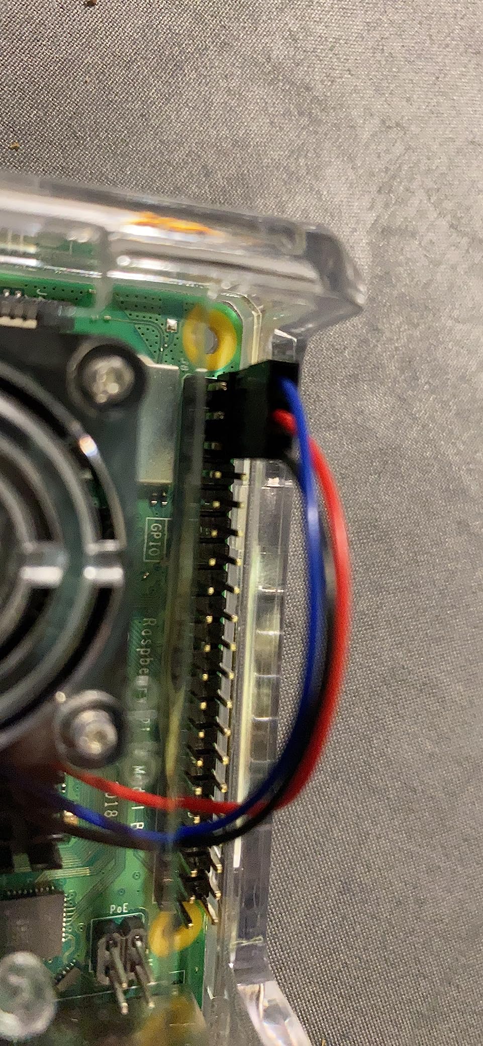 Basic Starter Kit for Raspberry Pi 4 with Fan Cooled ABS Case - Includes Raspberry Pi 4 Board and 7 Accessories (4GB, Clear Transparent Case) customer photo 2