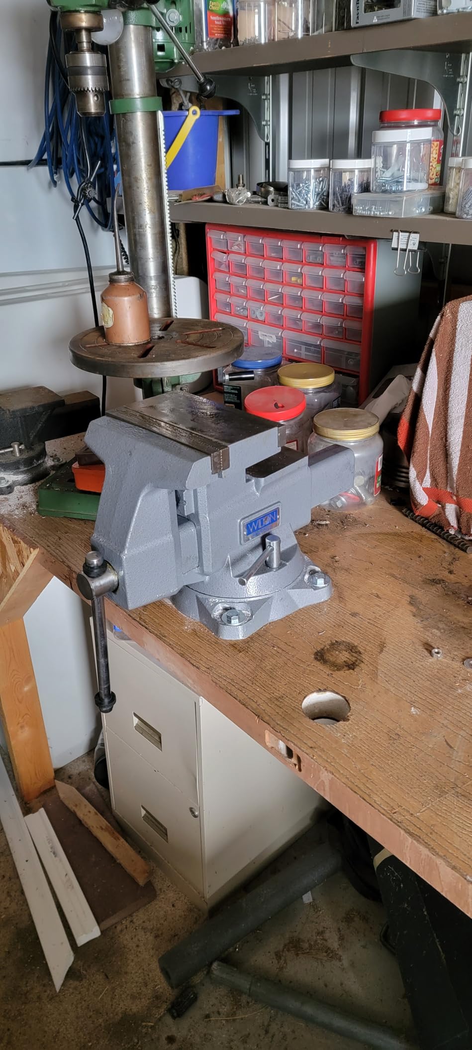 Wilton Reversible Bench Vise, 8