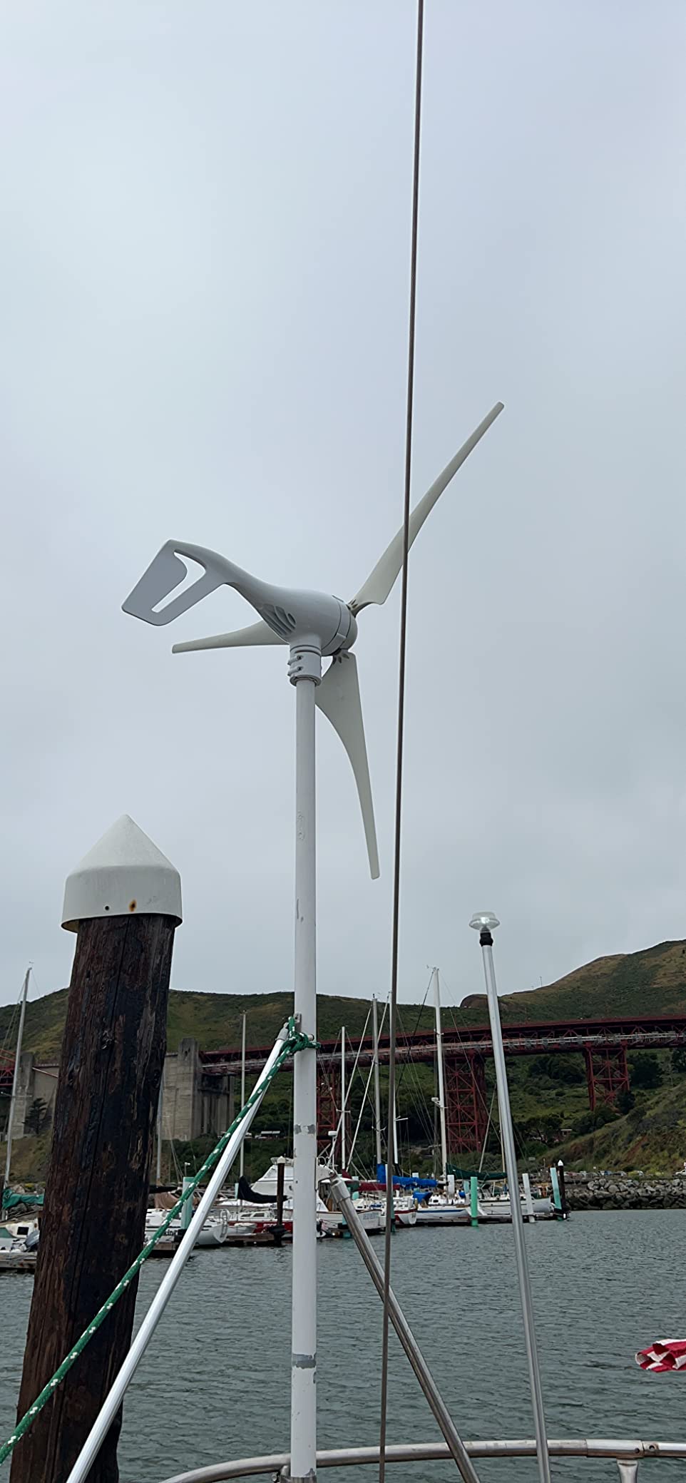 Wind Turbine Generator 400W 12V with 3 Blade 2.5m/s Low Wind Speed Starting Wind Turbines with Charge Controller, Windmill for Home customer photo 2