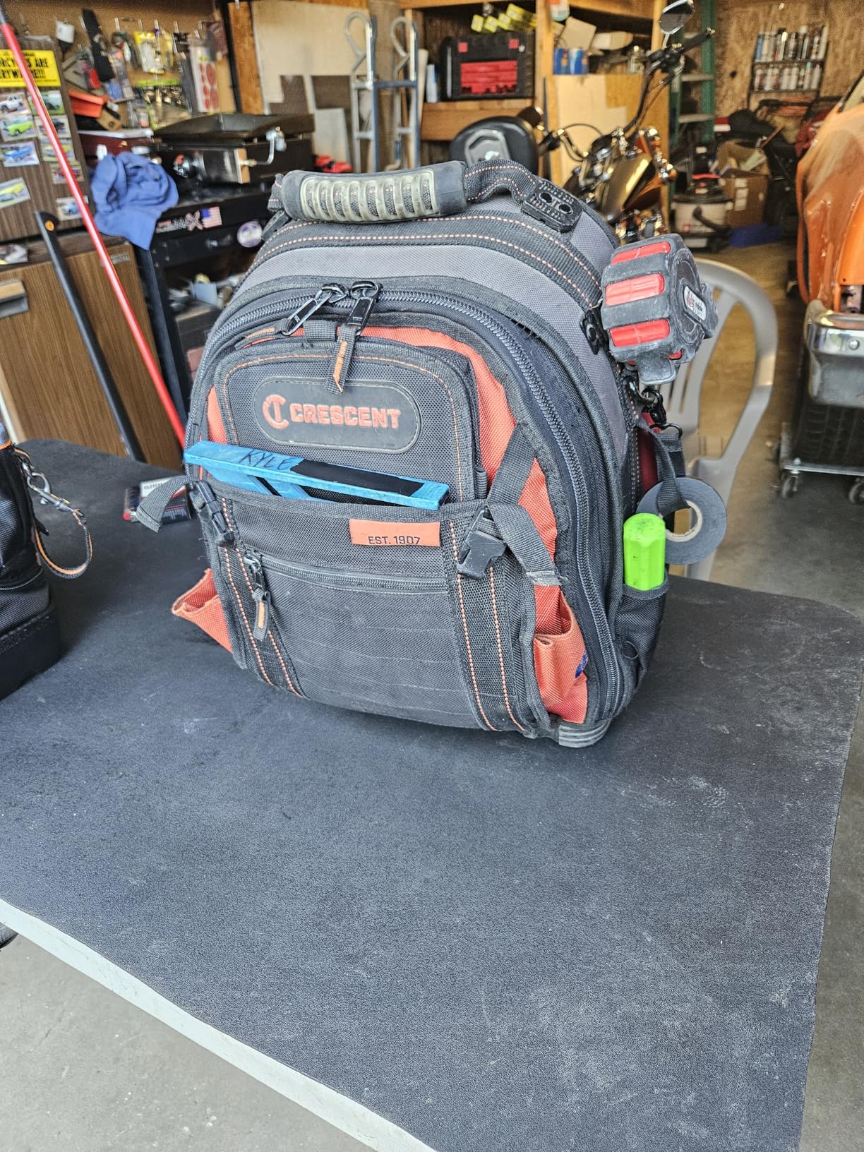 Crescent Tool Bag Backpack | CTB1000 customer photo 1