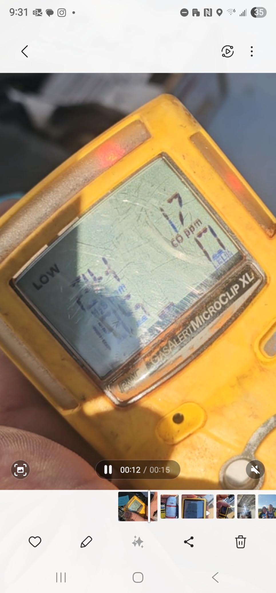 4 Gas Monitor by Forensics | Built-in Pump Multi Gas Meter | O2, CO, H2S, LEL | Color Display & Graphing | USA NIST Calibration | Computer Data Logging | customer photo 2