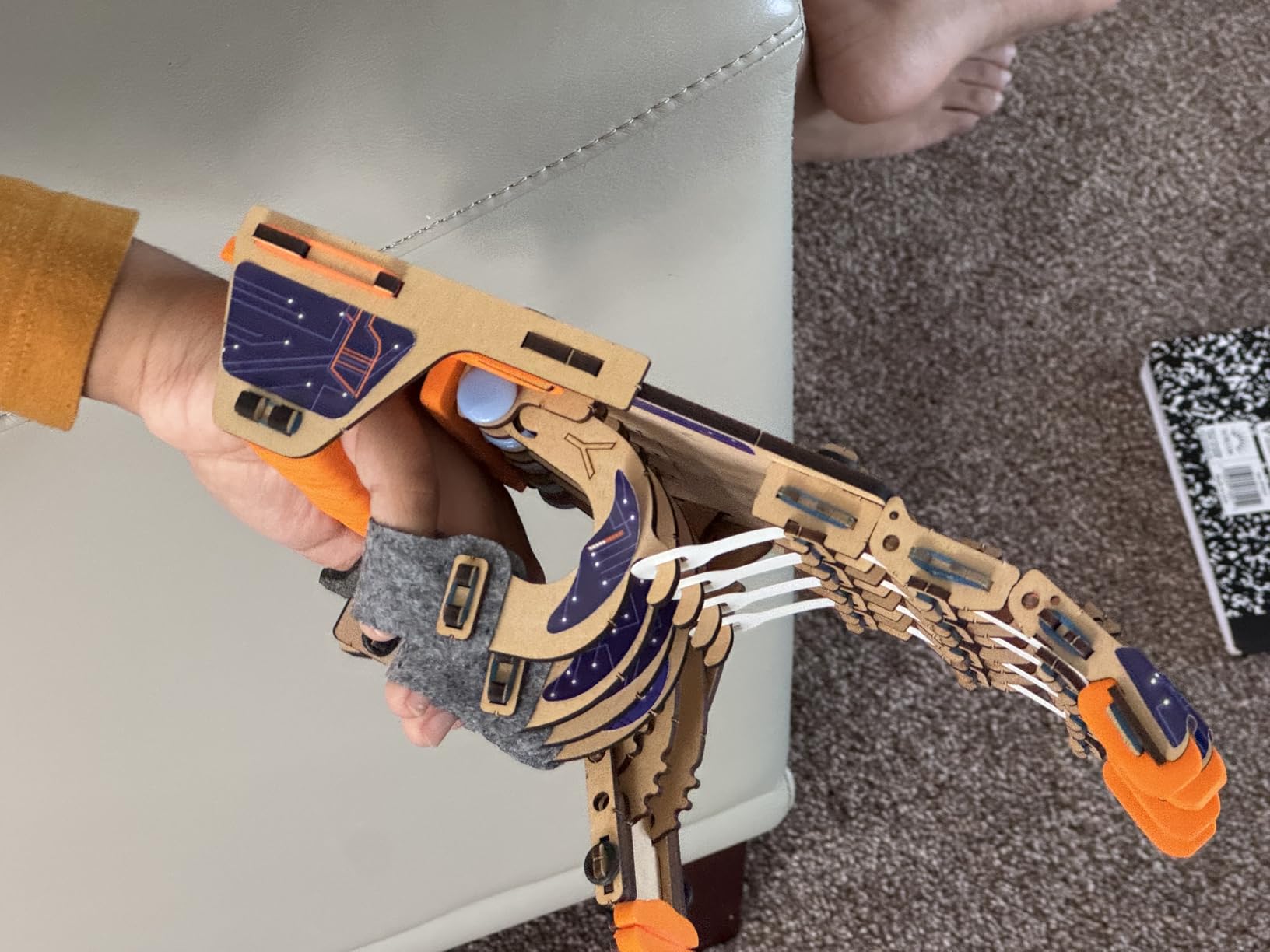 Smartivity DIY Robotic Mechanical Hand STEM Toy for Kids 8-14 Years Old | Parents Choice Award Winner | Engineering Kit customer photo 2