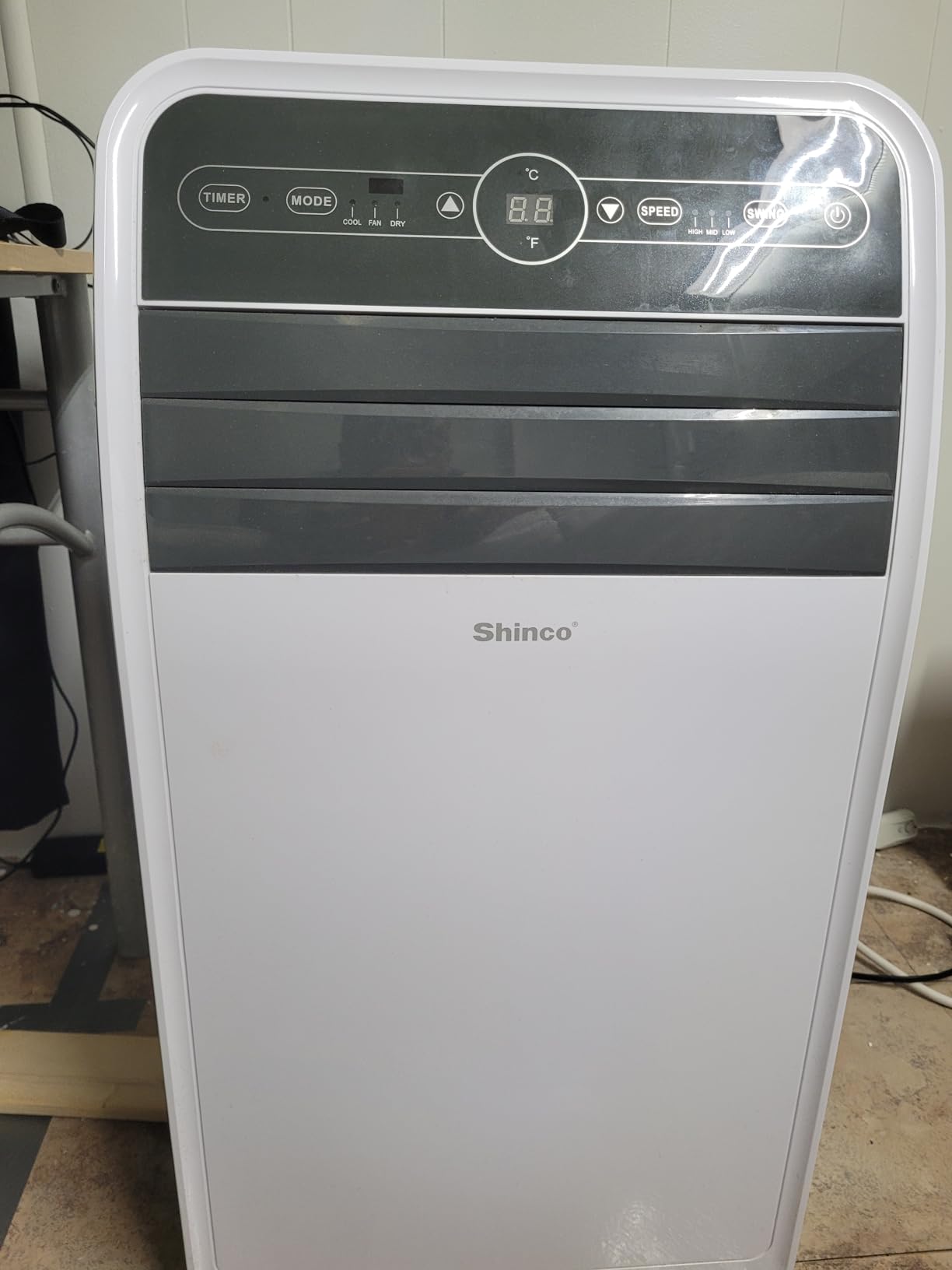 Shinco 12,000 BTU Portable Air Conditioner, Portable AC Unit with Built-in Cool, Dehumidifier&Fan Modes for Room up to 450 sq.ft, with Remote Control, 24 Hour Timer, Installation Kit customer photo 2