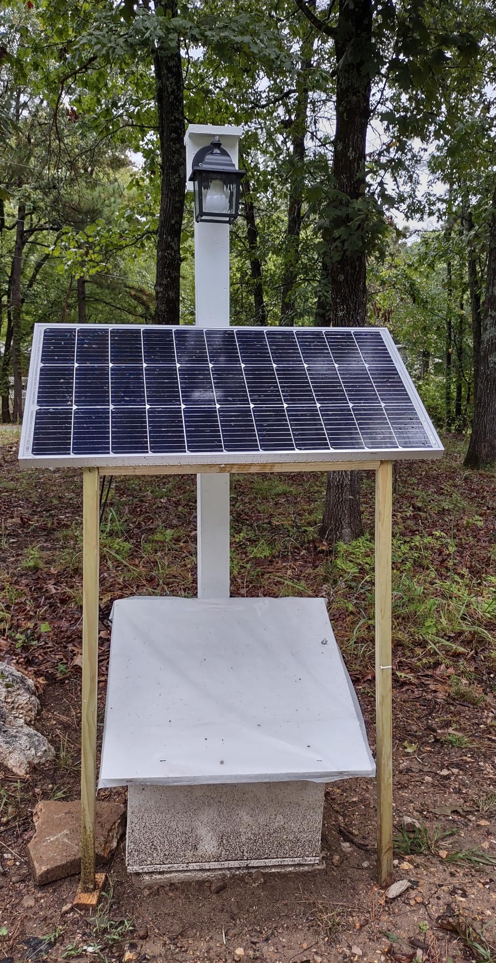 10A Solar Charge Controller MPPT Solar Panel Charge Controller 12V / 24V Auto Working Max PV 100V Solar Charge Battery Regulator with LCD Display for Gel Flooded Sealed Lithium Batteries (EPEver) customer photo 1
