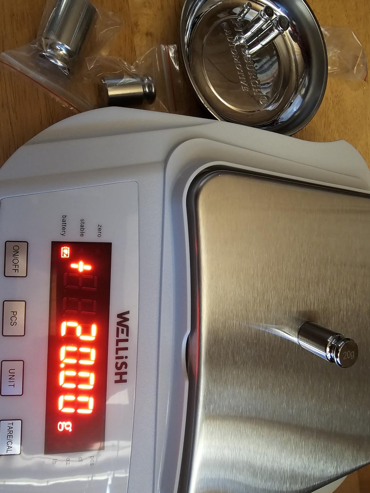 Lab Scale 2000g/0.01g High Precision Digital Scale Analytical Balance Electronic Scale for Kitchen Lab Weighing customer photo 2