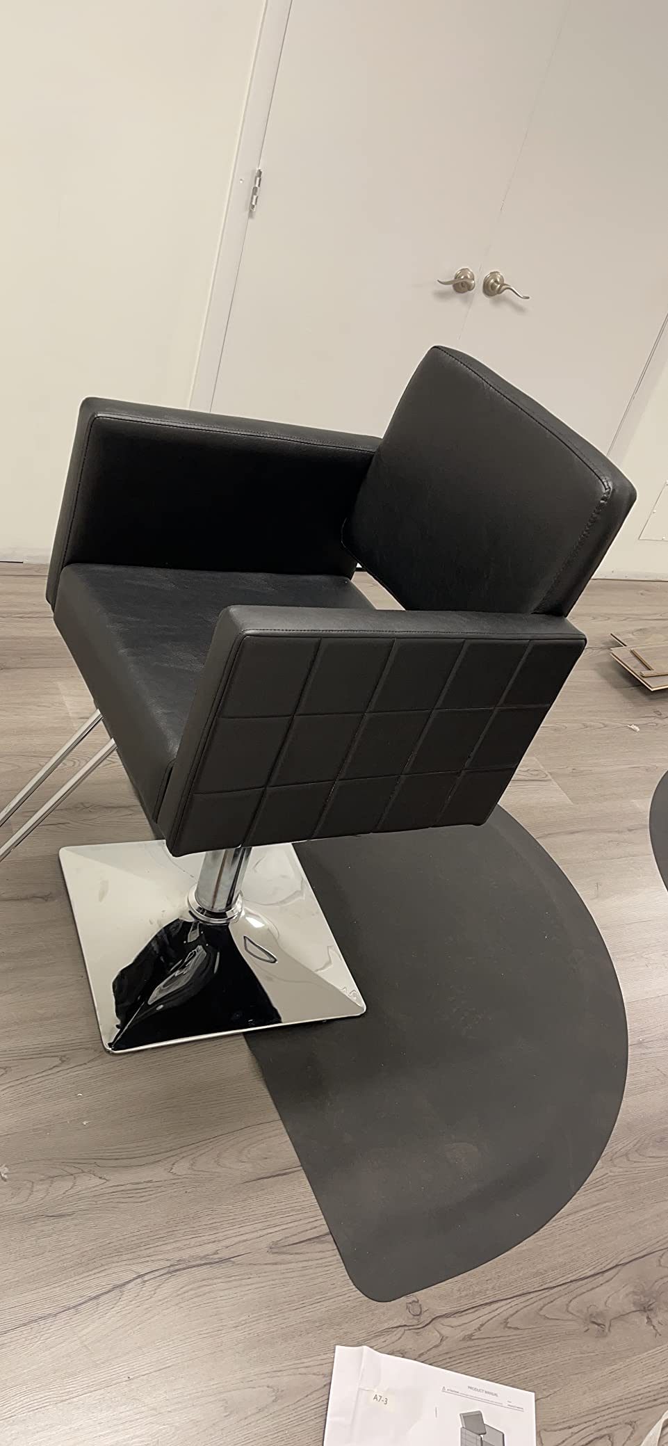 Paddie Black Barber Chair Heavy Duty Reclining Hydraulic Professional for Salon/Barbershop/Hair Stylist customer photo 1